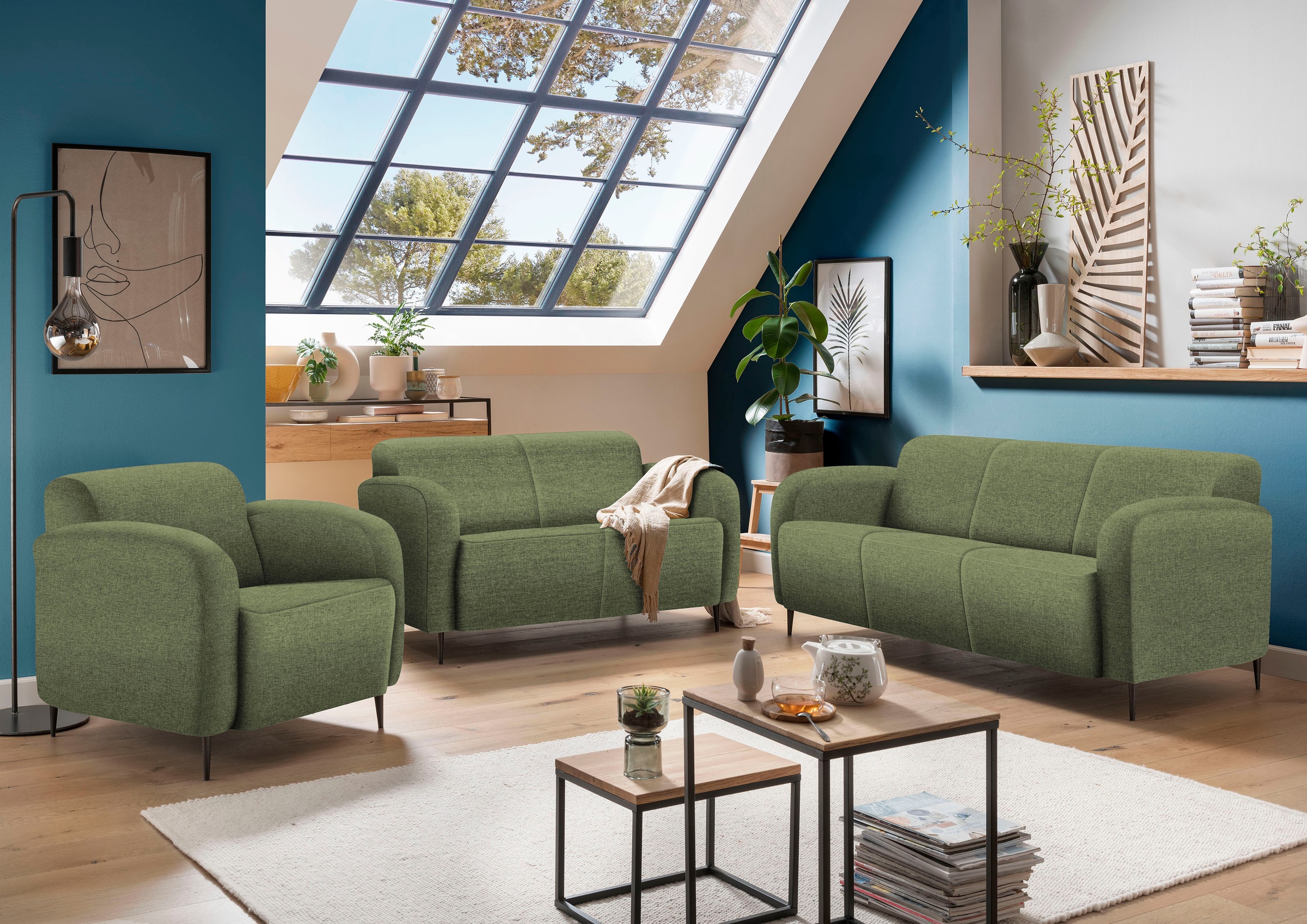 Home affaire "Marone" auch als 2-Sitzer und 3-Sitzer erhältlich günstig online kaufen