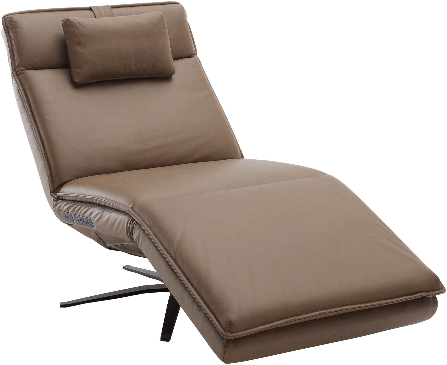SCHÖNER WOHNEN-Kollektion Relaxsessel "Belize, Ergonomischer Liege-Luxus zum Entspannen" Herz-Waage-Position, motorische Verstellung & USB-Anschluss