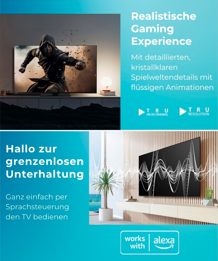 Toshiba DLED-Fernseher »43LV2F63DA« 108 cm/43 ″ Full HD Smart-TV