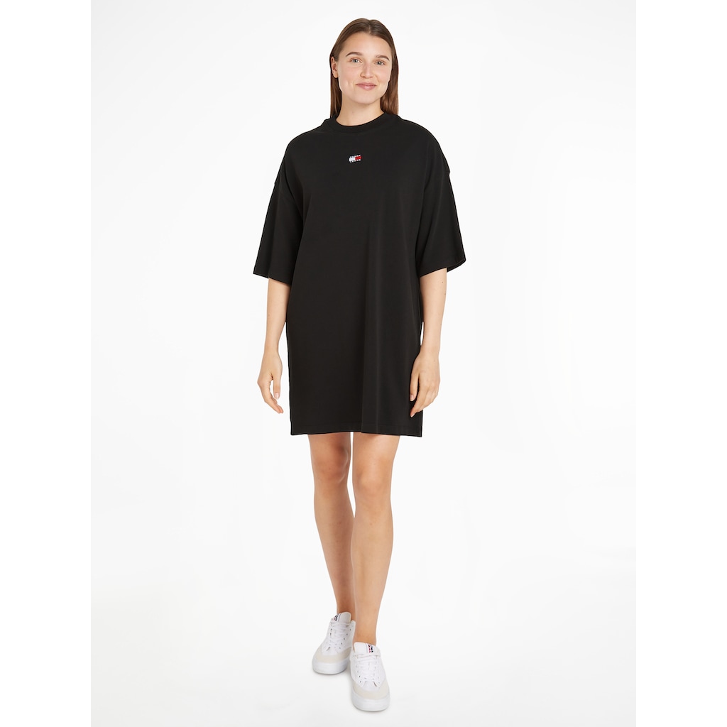 Tommy Jeans Shirtkleid »TJW BADGE TEE DRESS«, mit Tommy Jeans Flagge