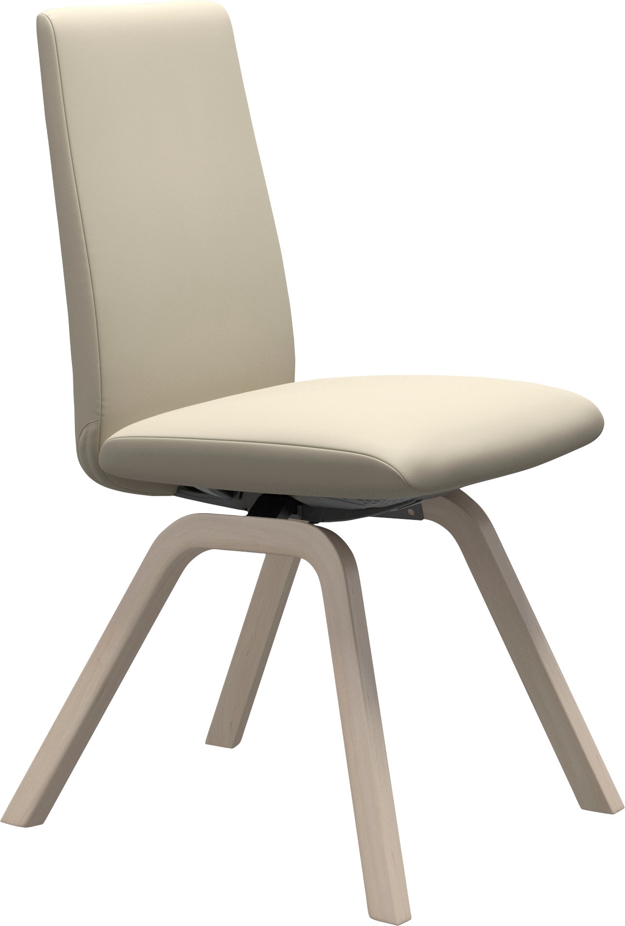 Stressless Polsterstuhl "Laurel" () Low Back, Größe M, mit schräggestellten Beinen in Eiche gekalkt