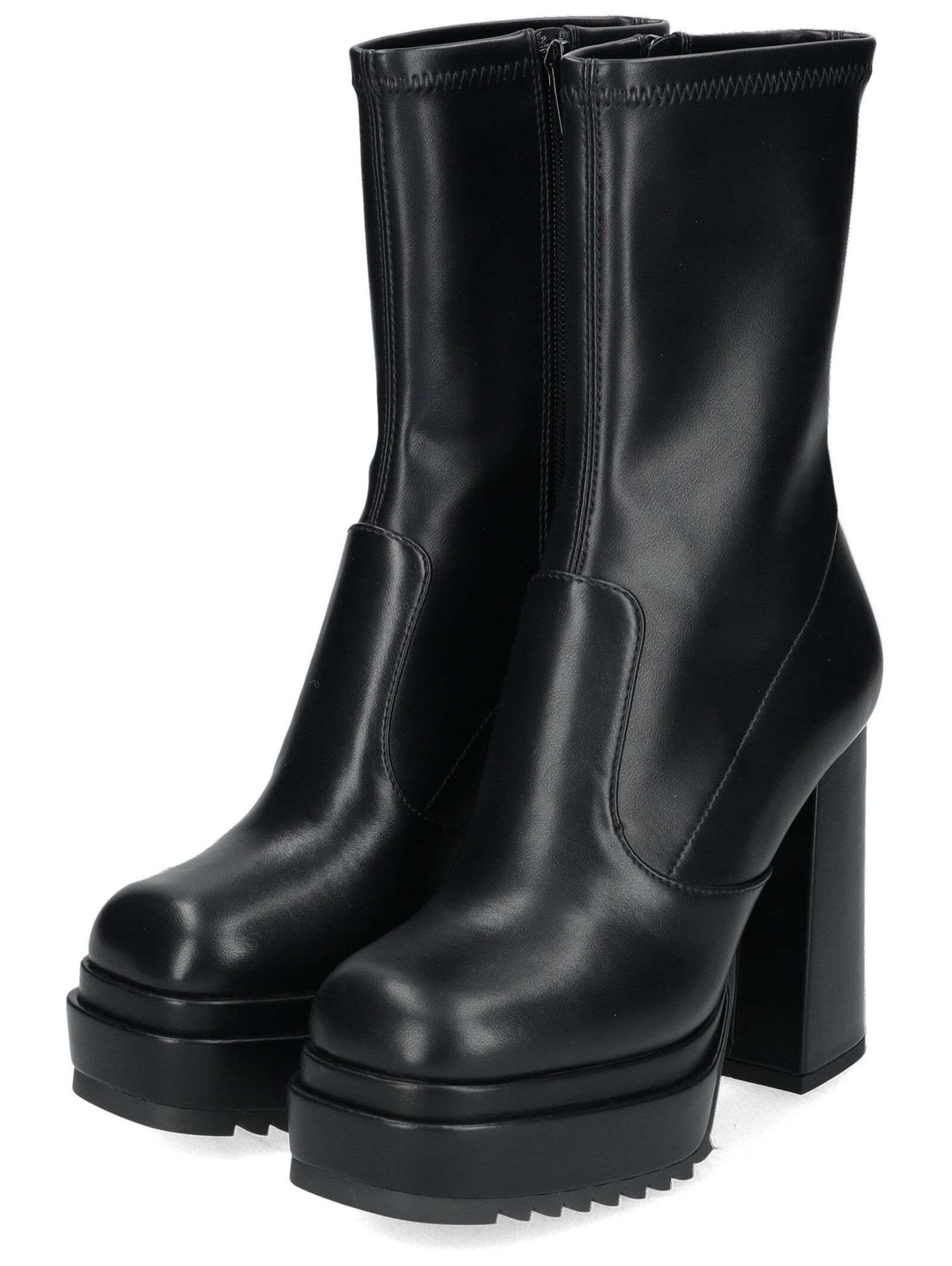Buffalo High-Heel-Stiefelette »Buffalo Stiefelette Lederimitat«