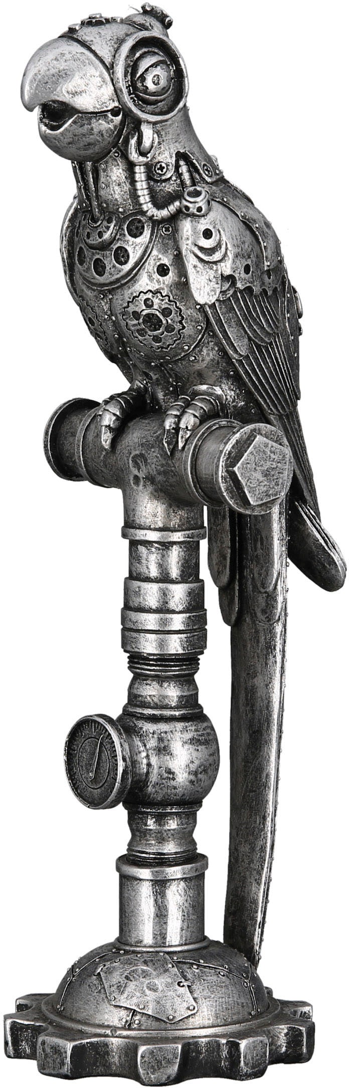 Casablanca by Gilde Tierfigur "Skulptur Parrot Steampunk"