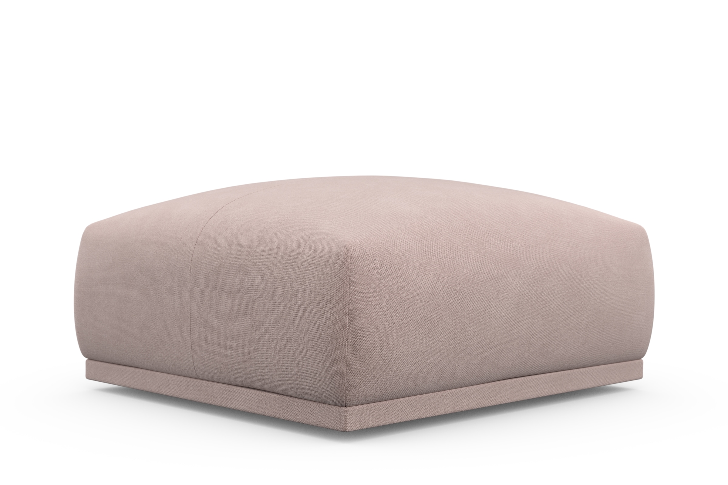 Hocker TRENDMANUFAKTUR "Braga, mit hochwertigem Kaltschaum, quadratisch, in Cord erhältlich", lila (flieder), B:85cm H:42cm T:85cm, 92% Polyester, (% Nylon, Hocker, Hocker, moderner Polsterhocker, 85/42/85 cm (B/H/T)