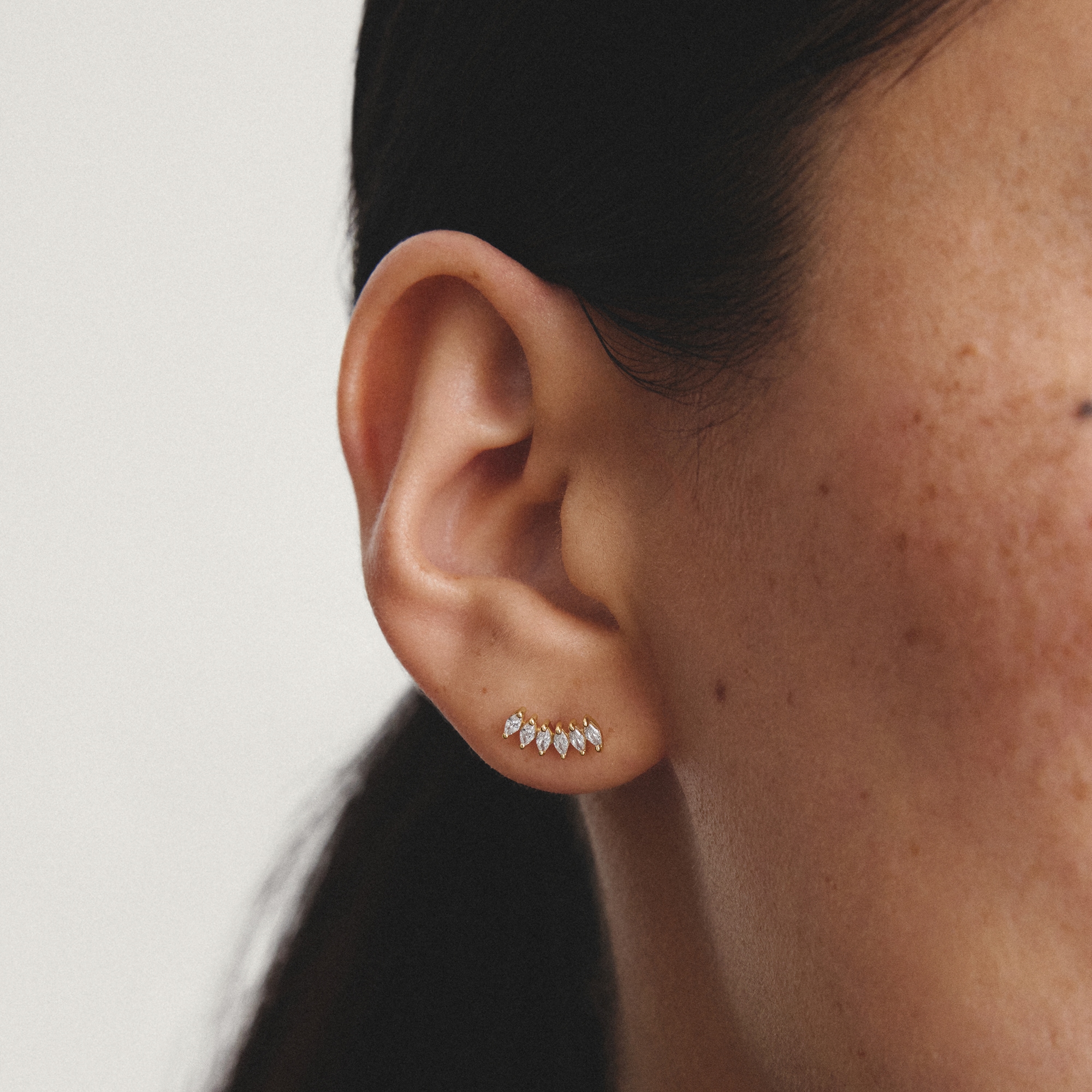 THOMAS SABO Paar Ohrstecker »gelbgoldfarben« mit Zirkonia (synth.)