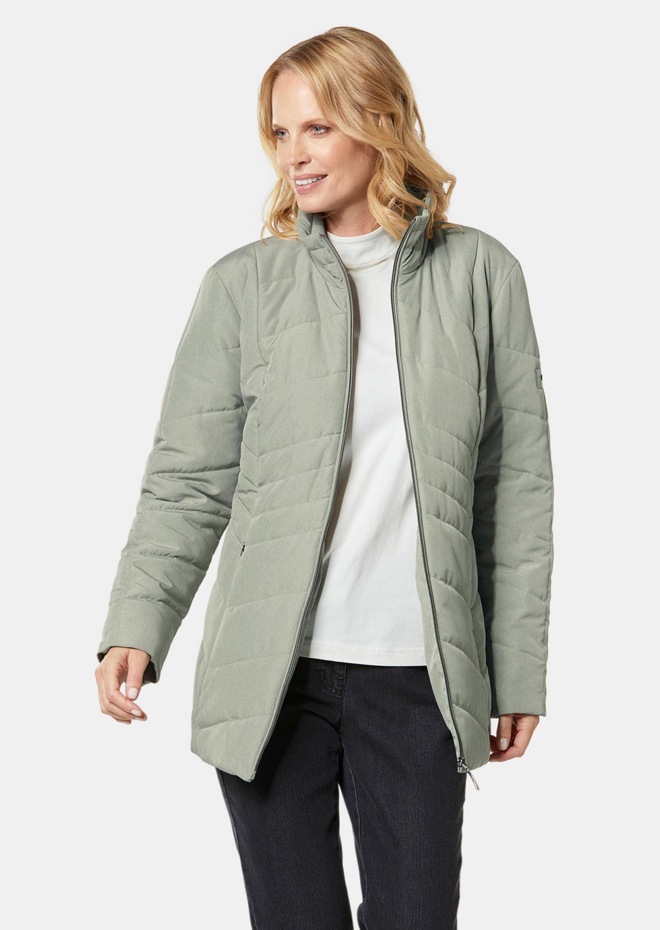 GOLDNER Steppjacke »Steppjacke Warme Steppjacke in Jeansoptik«