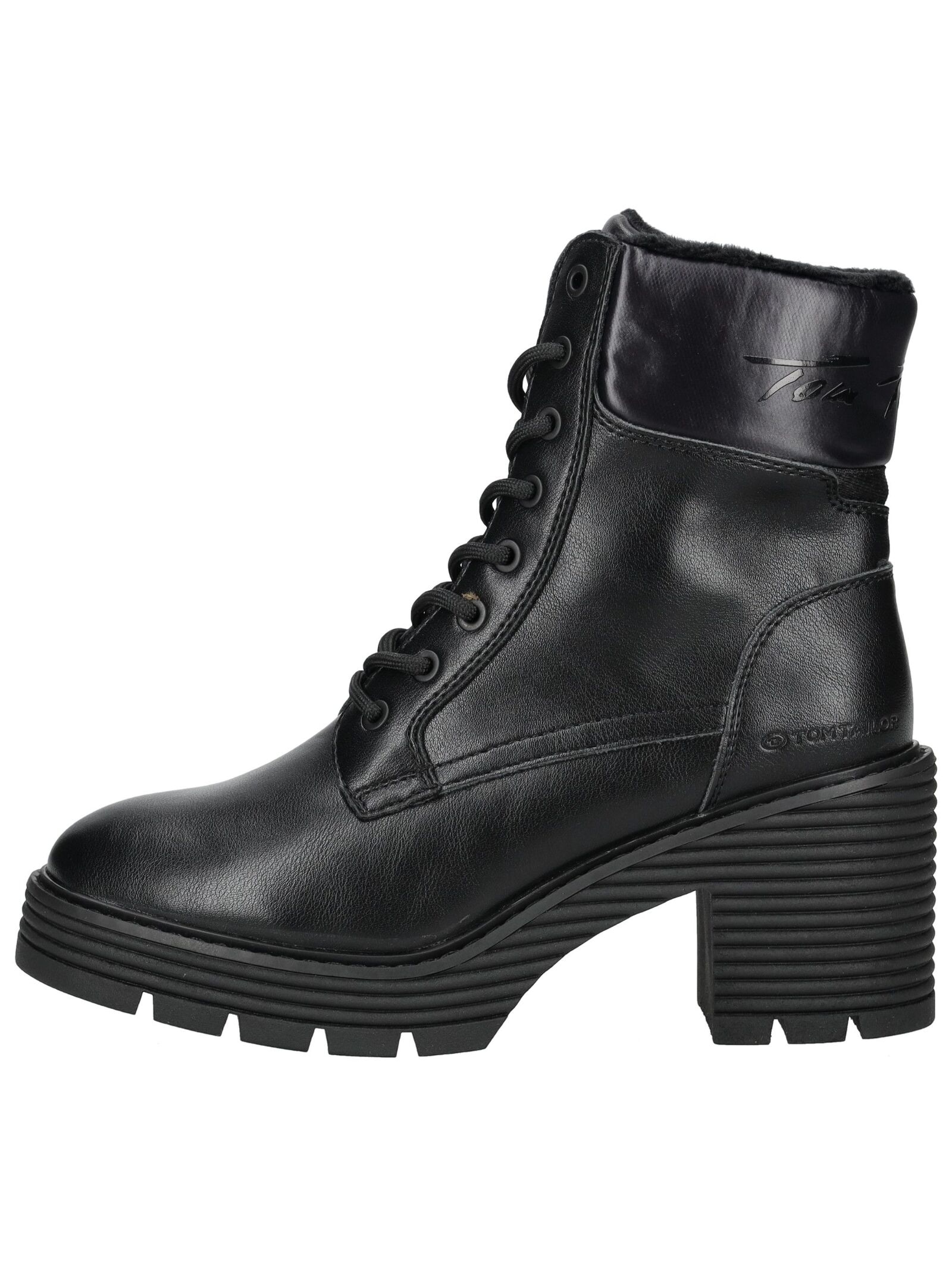 TOM TAILOR Schnürstiefelette »Tom Tailor Stiefelette Lederimitat/Textil«