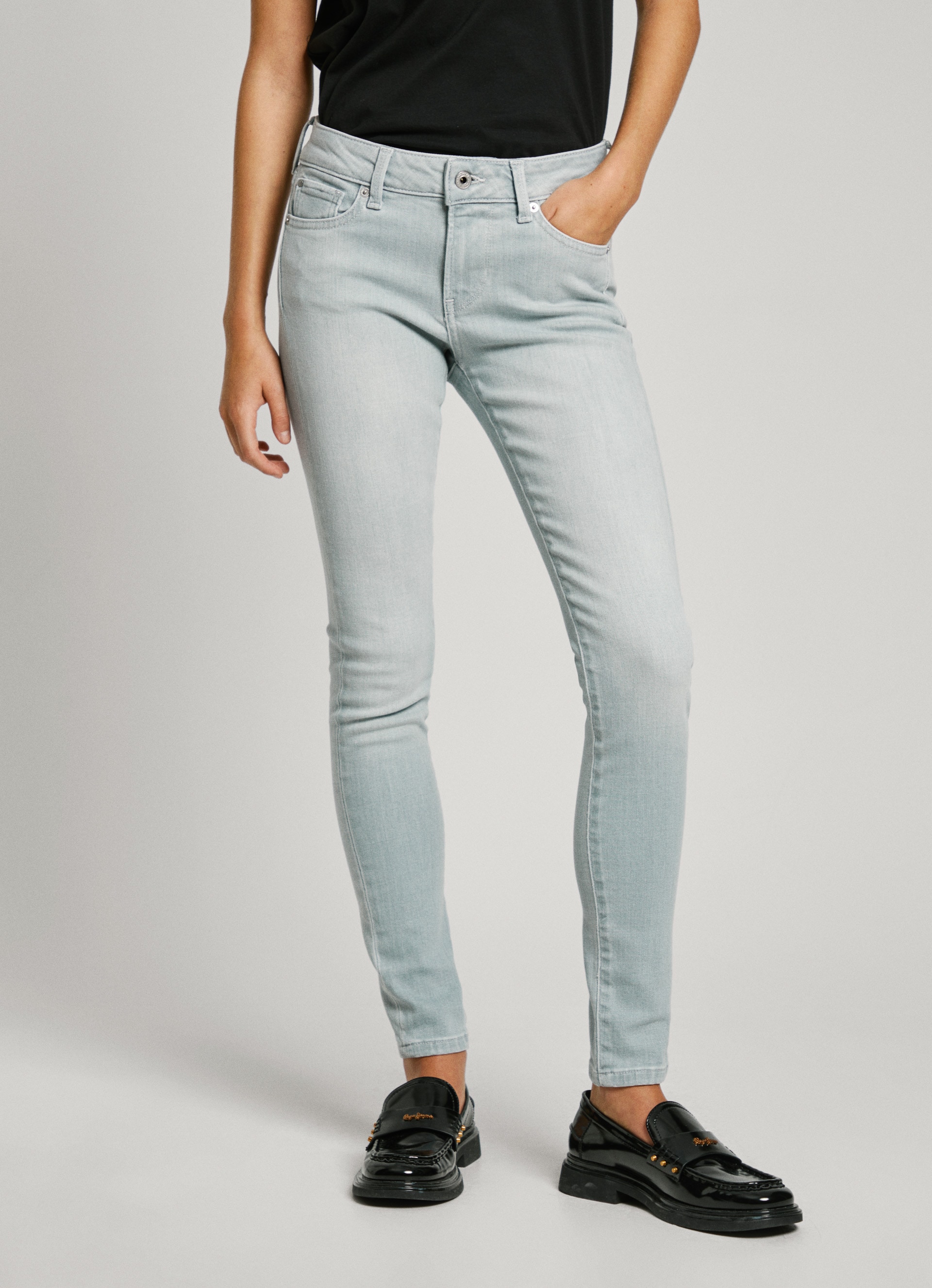 Pepe Jeans Skinny-fit-Jeans "SKINNY JEANS LW", Low Waist günstig online kaufen