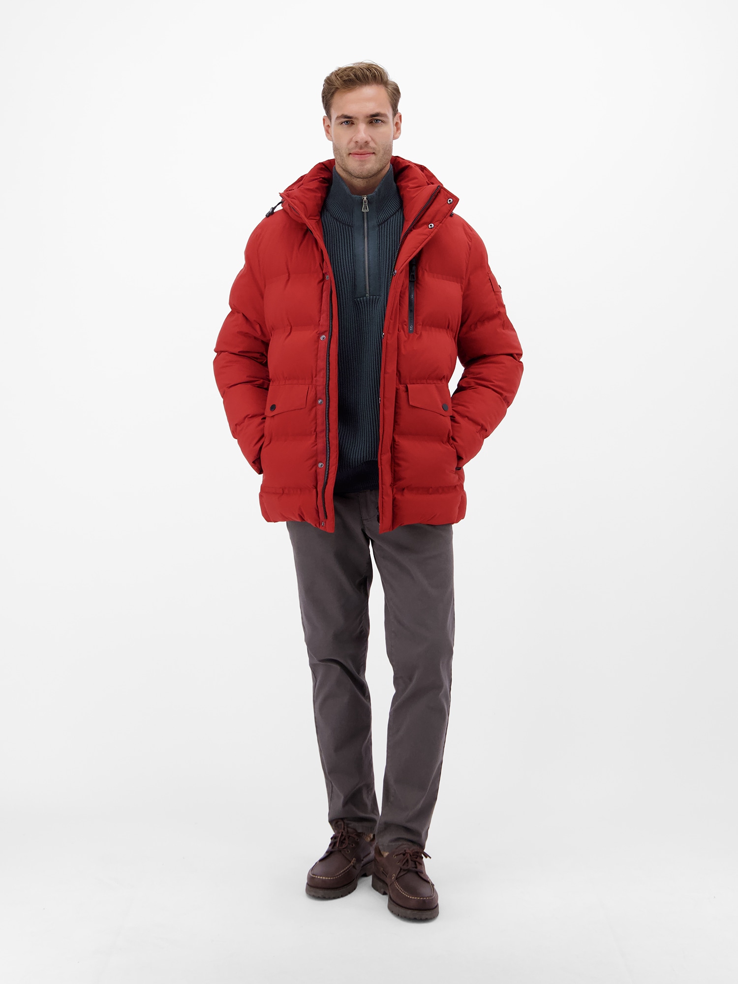 LERROS Strickpullover »LERROS Herren Troyer - casual, modisch und bequem«