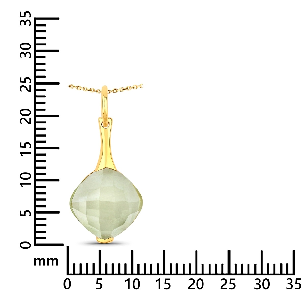 Rafaela Donata Kette mit Anhänger »K120« aus Sterling Silber