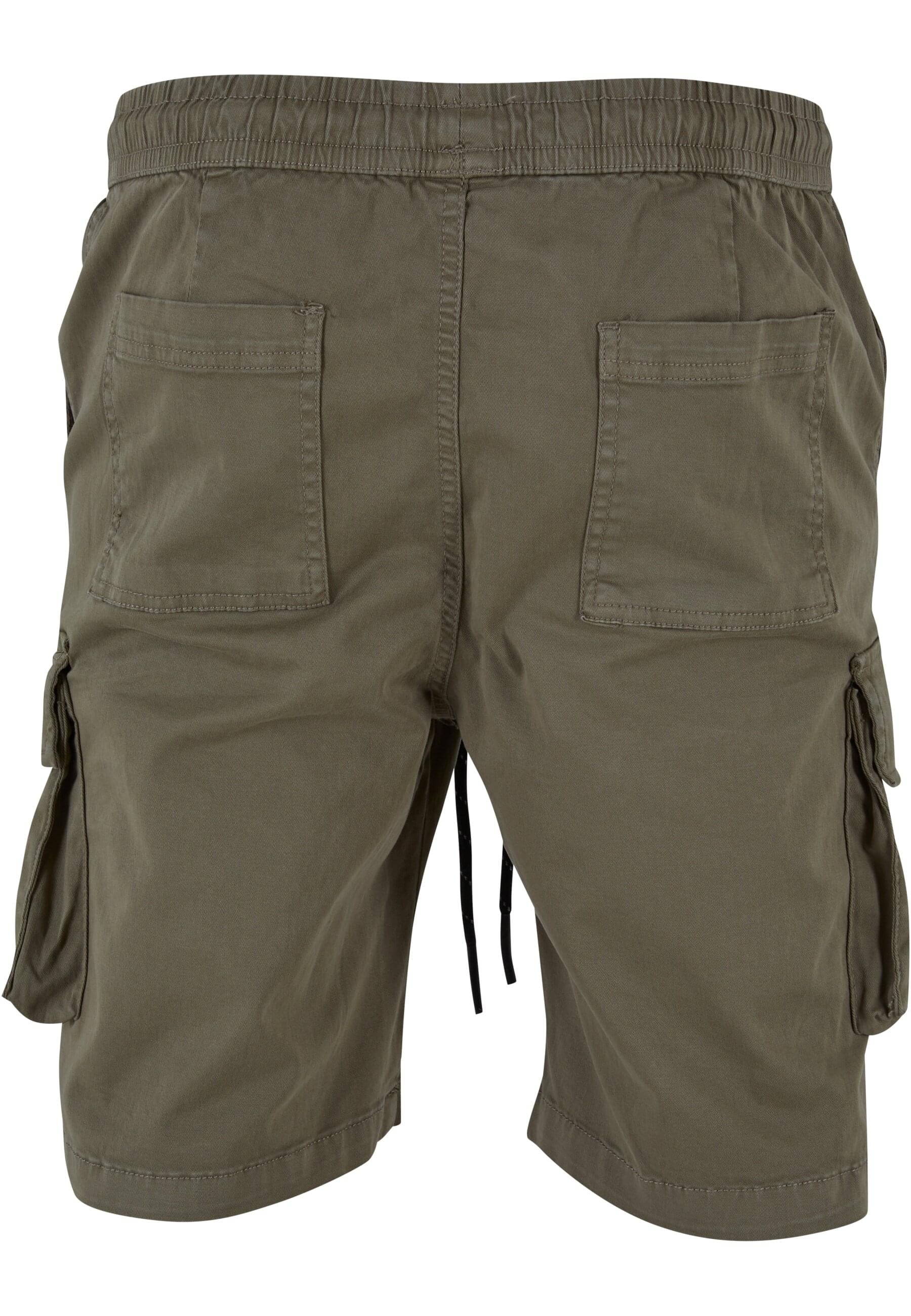 URBAN CLASSICS Stoffhose »Urban Classics Herren Drawstring Cargo Shorts«, (1 tlg.)