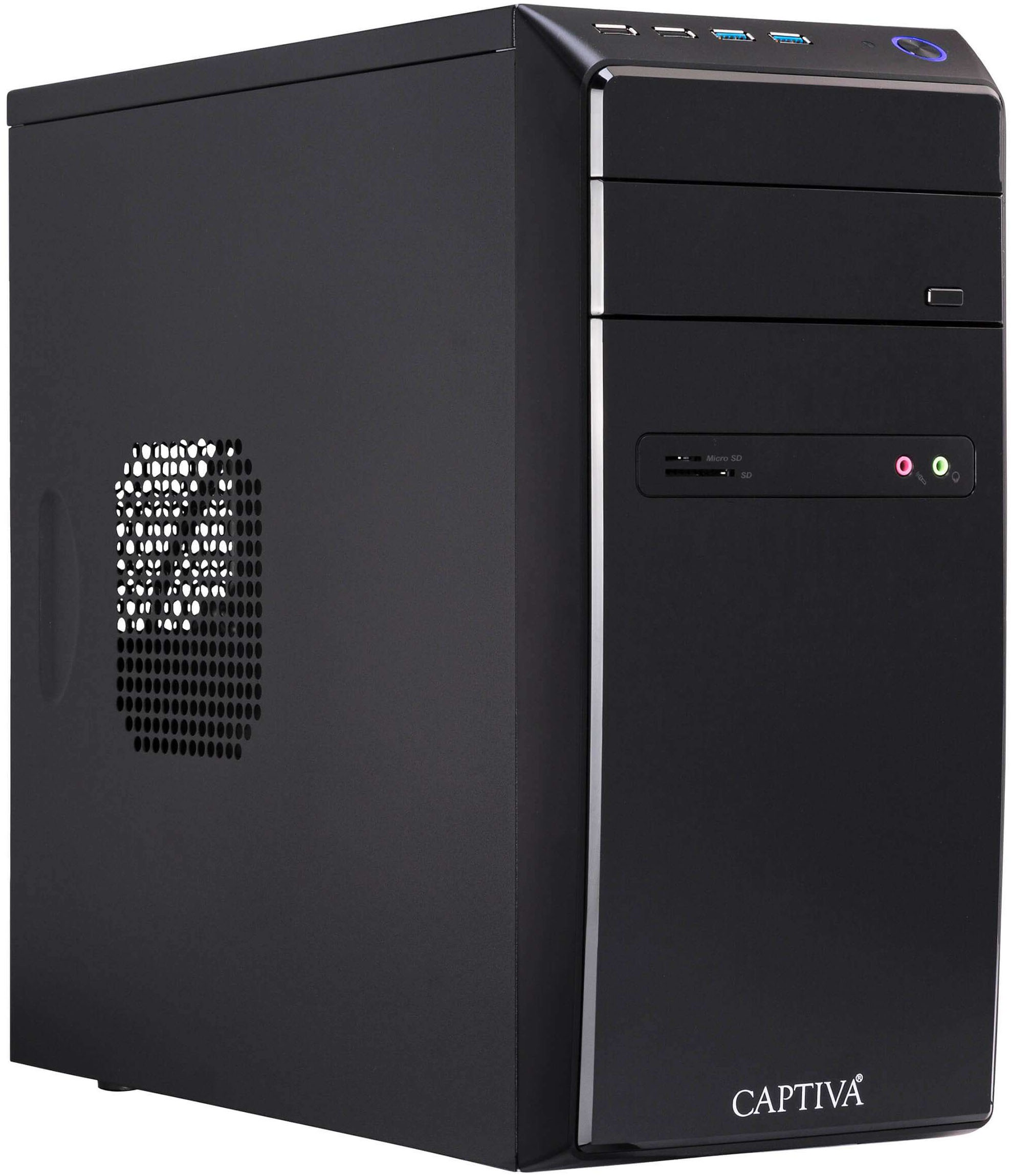 CAPTIVA Business-PC-Komplettsystem »Power Starter R98-529 TFT Bundle« 60,5 ″ AMD Ryzen 5 AMD 8 GB RAM 1.000 GB SSD
