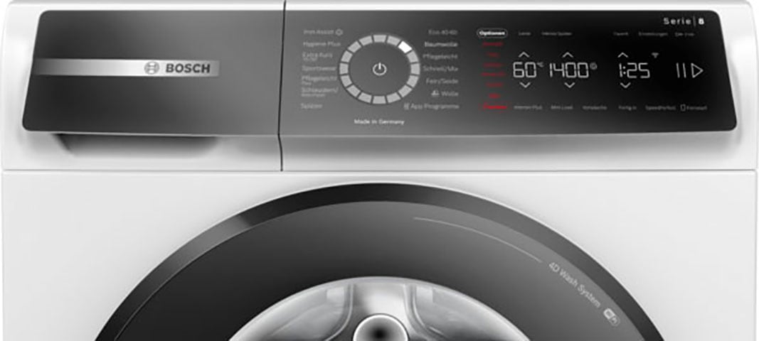 BOSCH Waschmaschine »WGB244010«, U/min BAUR auf WGB244010, 1400 | 8, kg, 9 Serie Raten