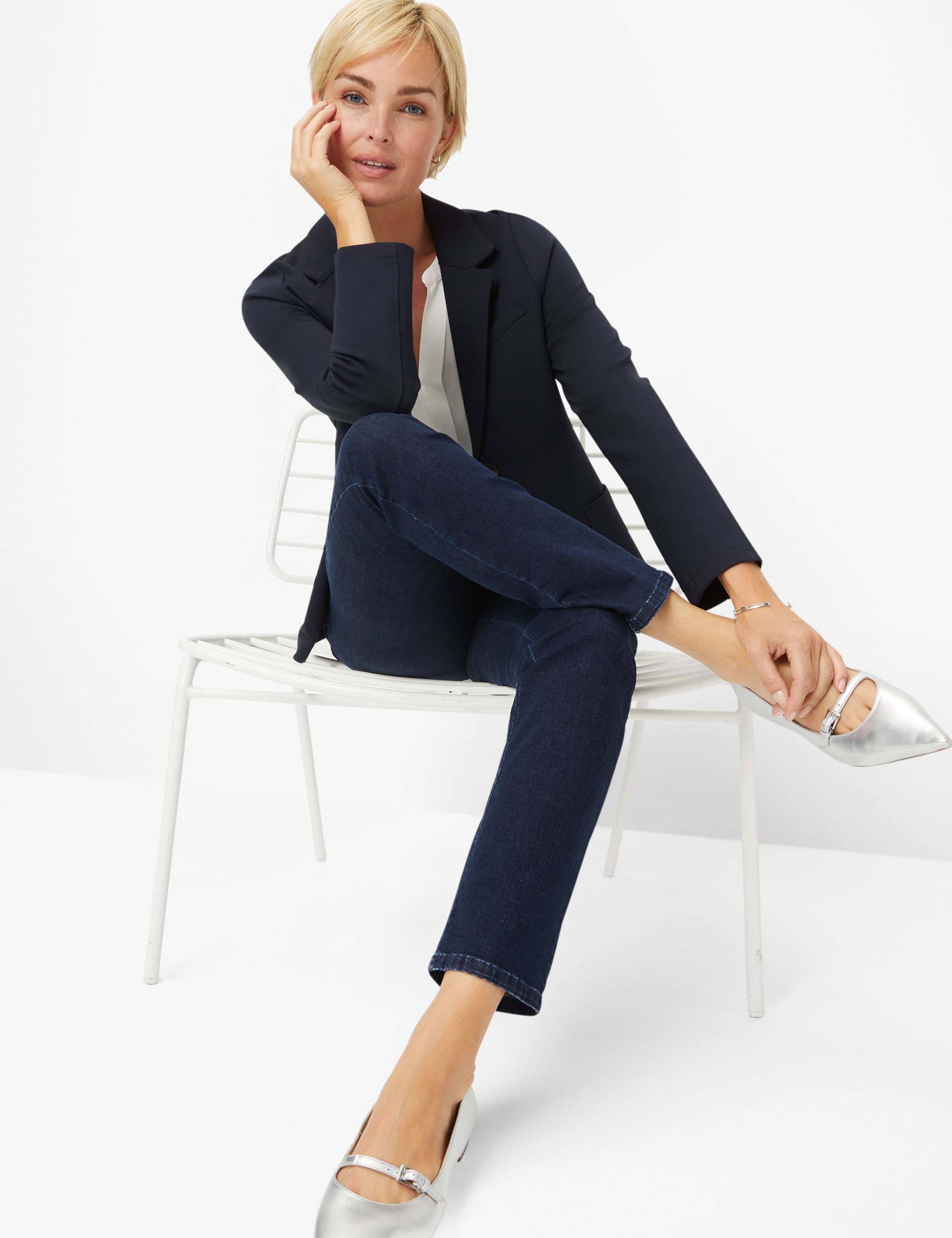 BRAX Raphaela Lora 5-Pocket Jeans Dunkelblau 40 3