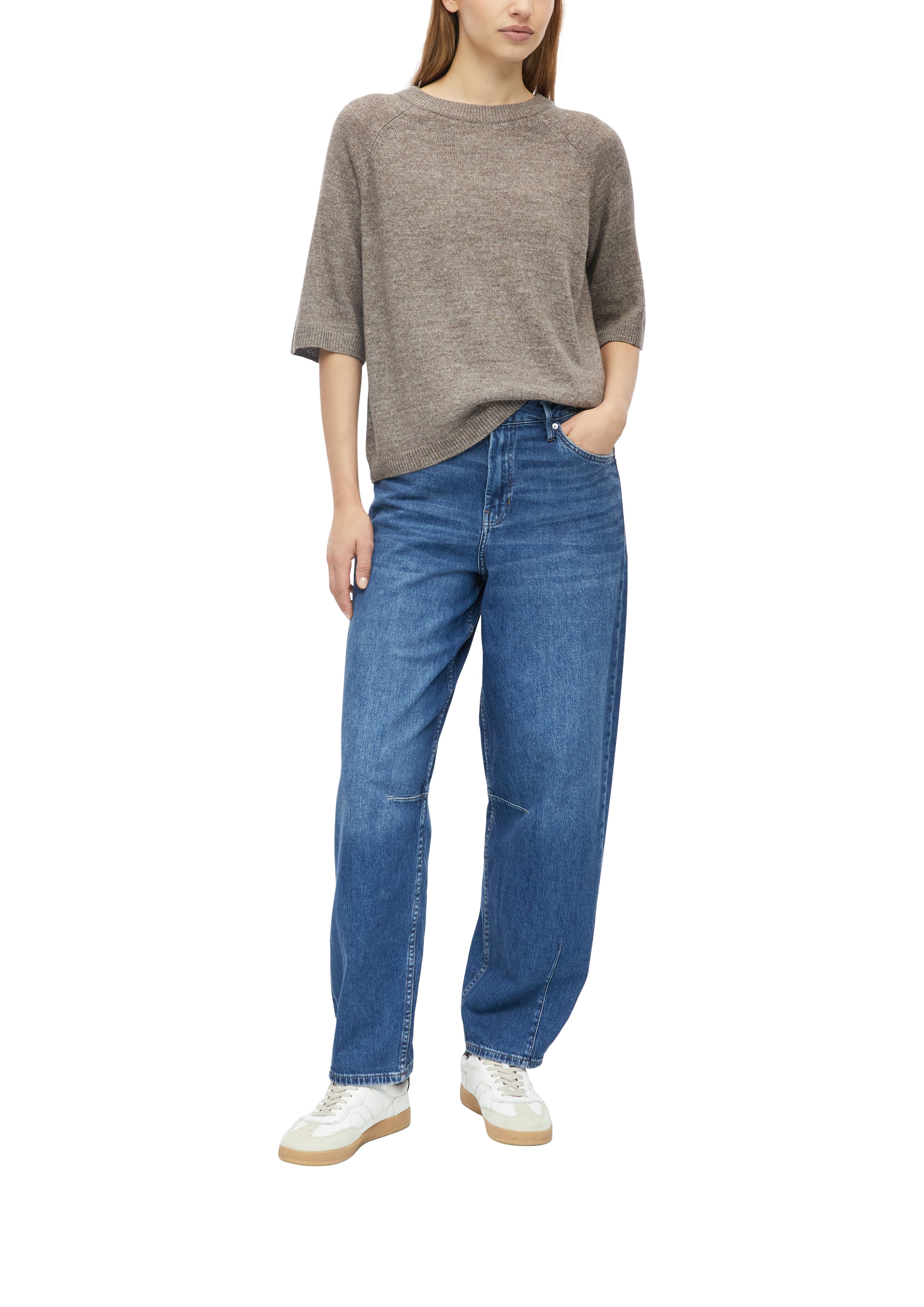 s.Oliver Strickpullover Sommer-Pullover / Halbarm
