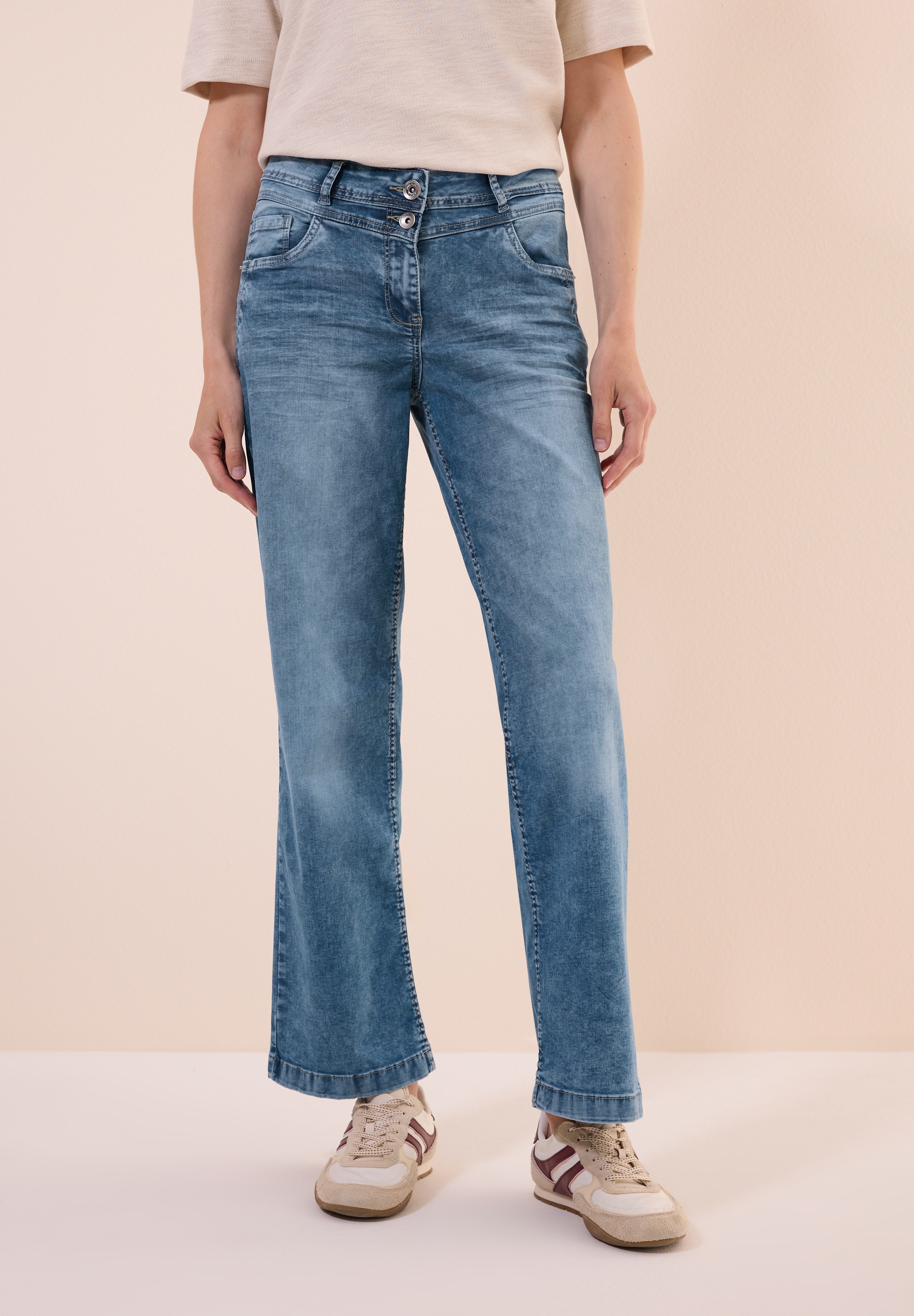 Cecil Loose-fit-Jeans, High Waist günstig online kaufen