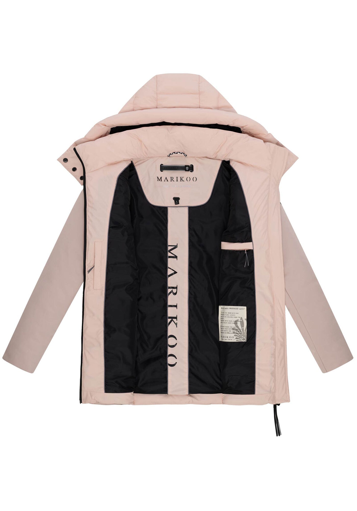 Marikoo Winterjacke »Tivaa«, Feminine Silhouette