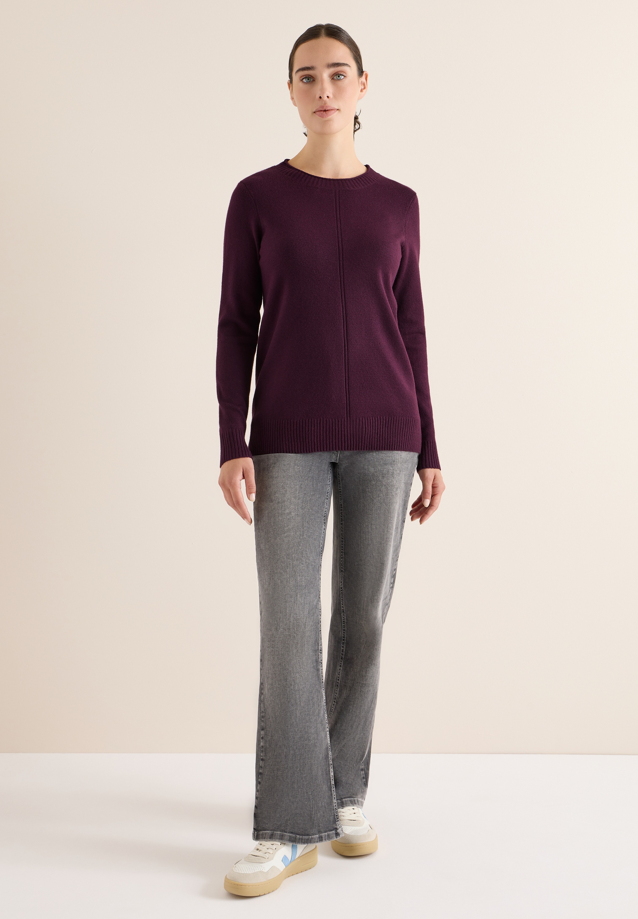 Cecil Strickpullover, aus Feinstrick