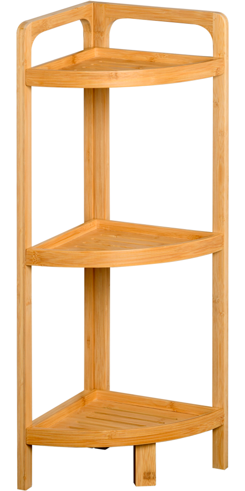 KESPER Eckregal "Eck-Regal aus Bambus, FSC" 1 Stk. tlg. Höhe ca. 70 cm günstig online kaufen