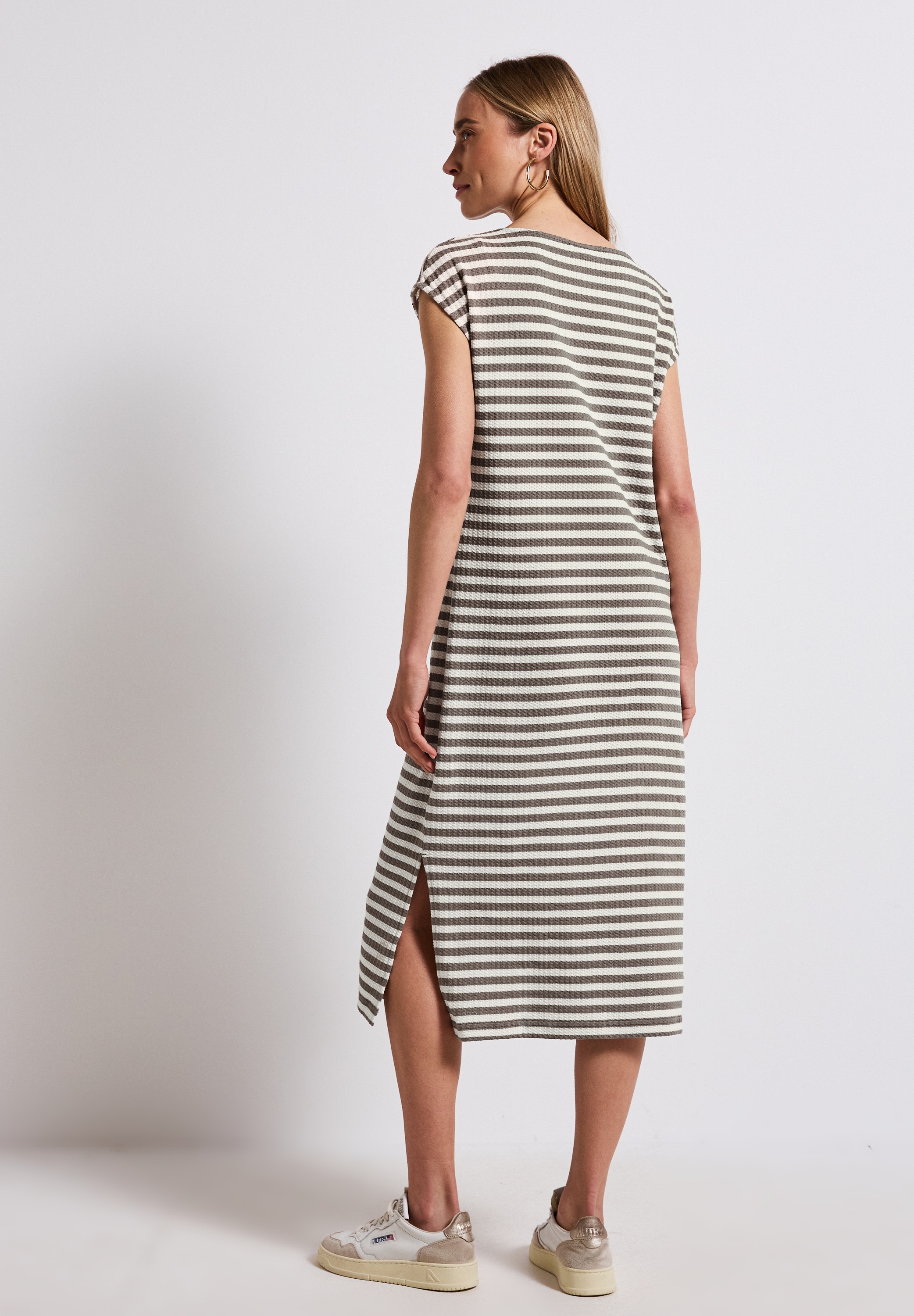 STREET ONE Midikleid, mit Streifen günstig online kaufen