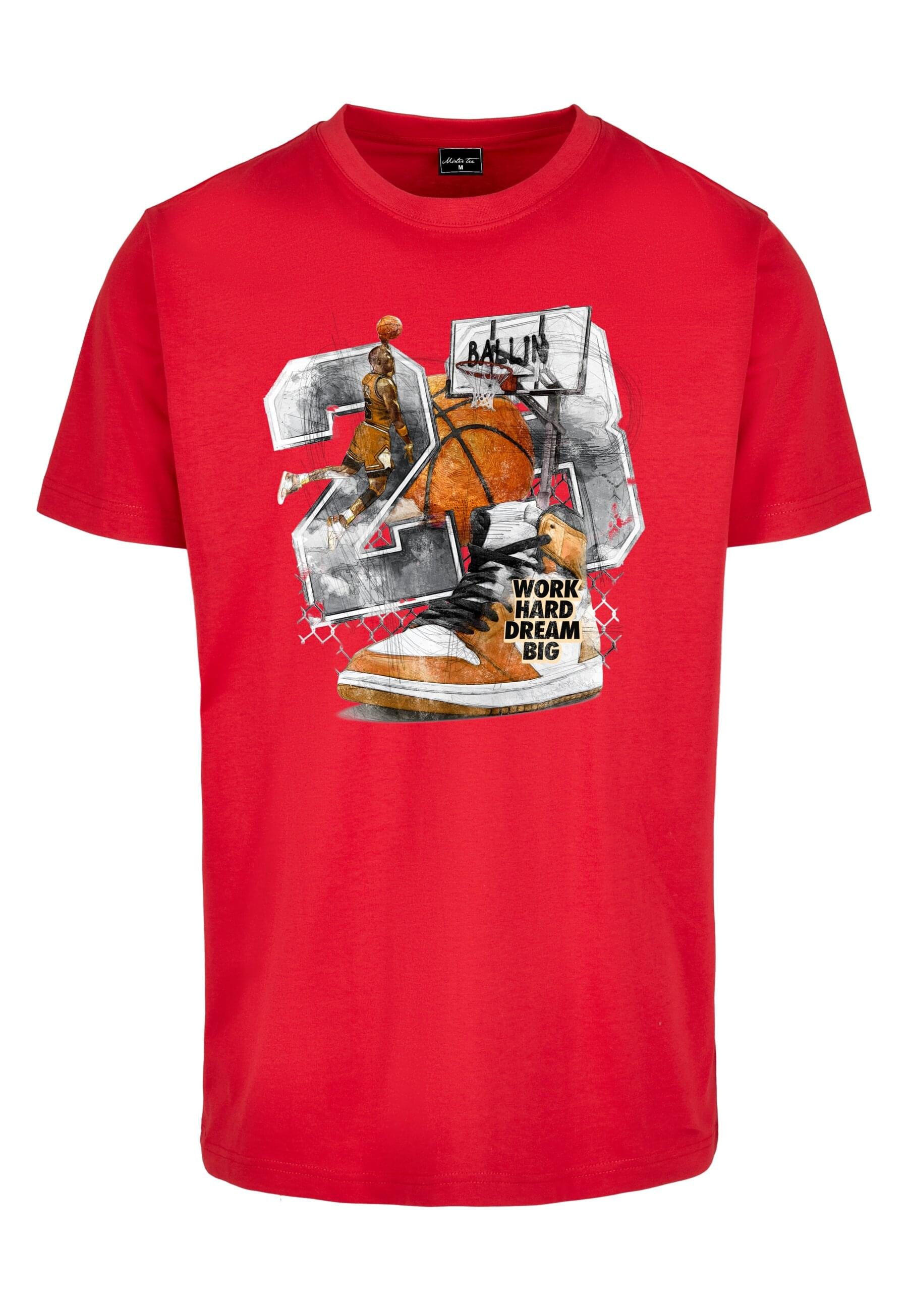 MisterTee Kurzarmshirt "MisterTee Herren Vintage Ballin Tee", (1 tlg.) günstig online kaufen