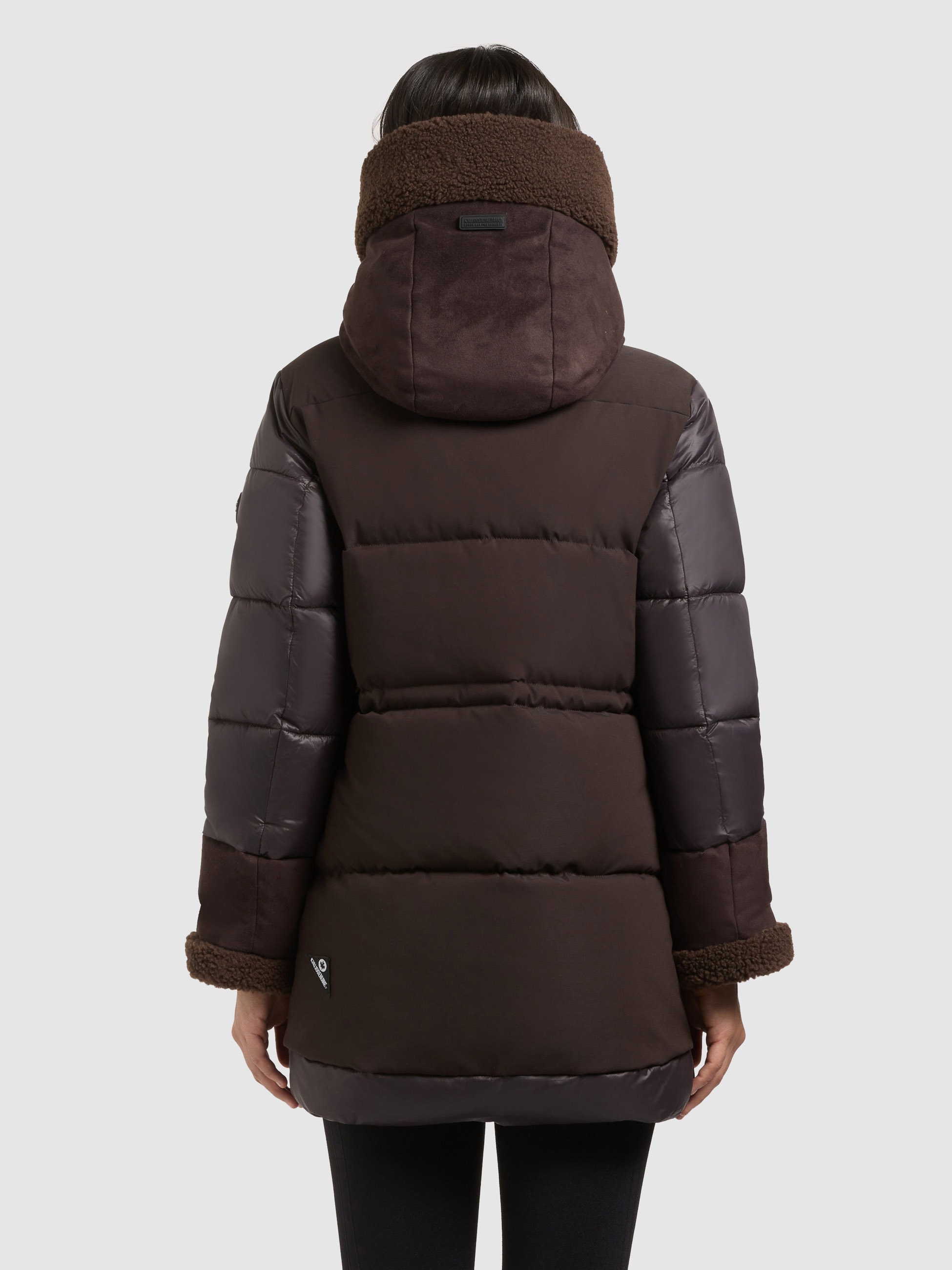 khujo Steppjacke »FRANNI« mit Kapuze