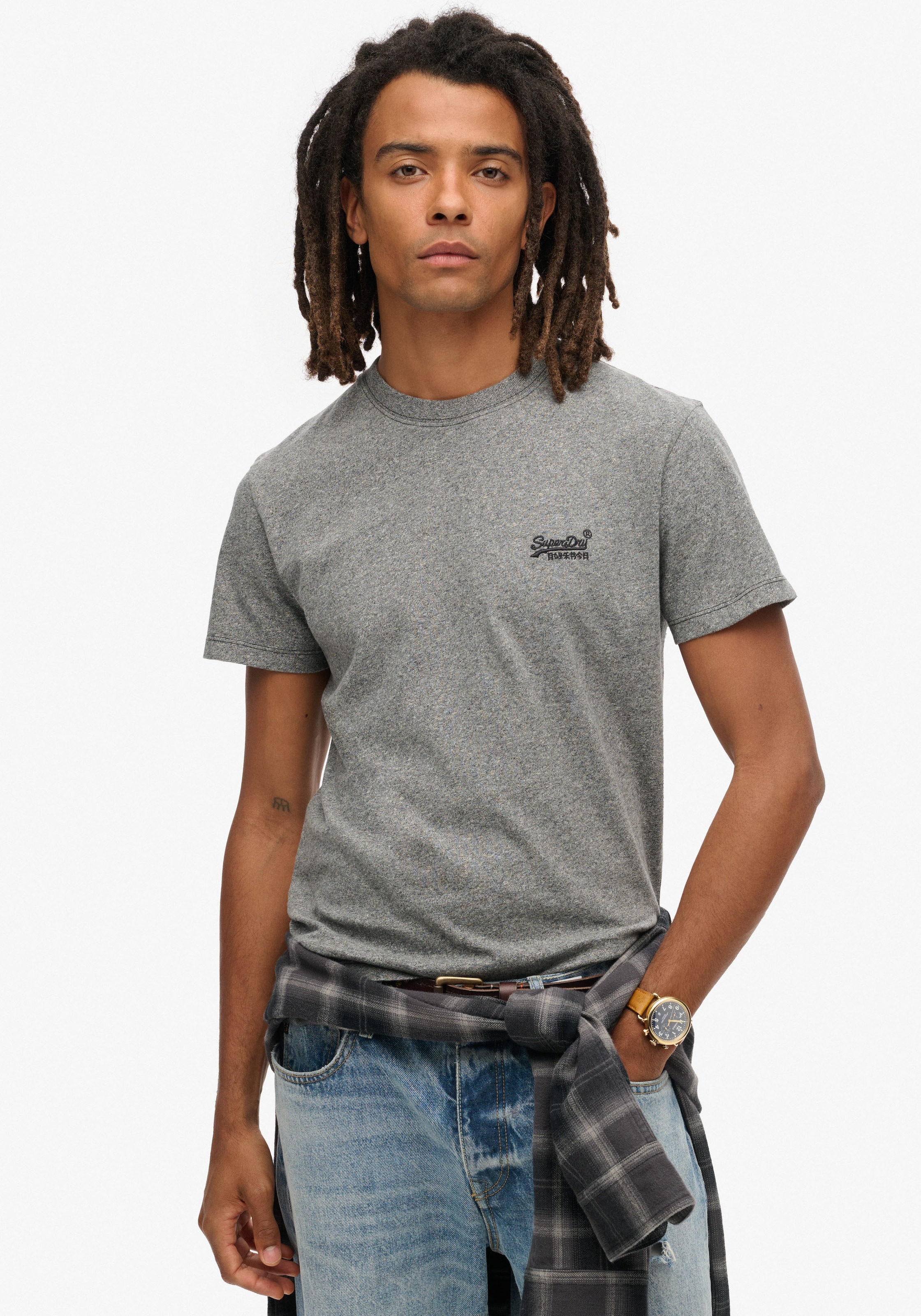 Superdry Rundhalsshirt "Organic Cotton Essential Logo T-Shirt"