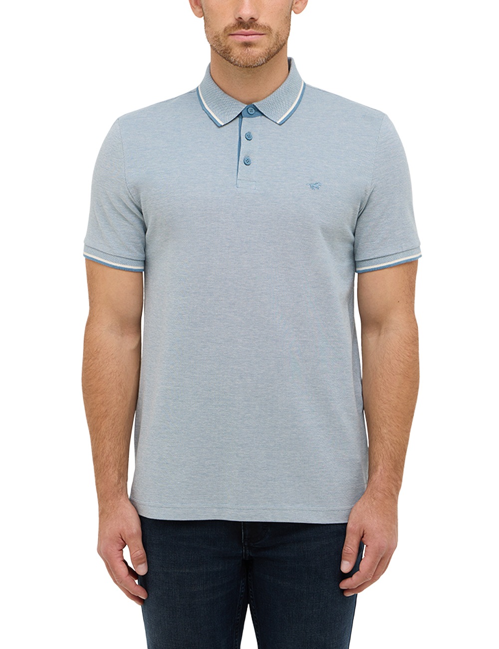 MUSTANG Kurzarmshirt "Herren Style Palco" günstig online kaufen