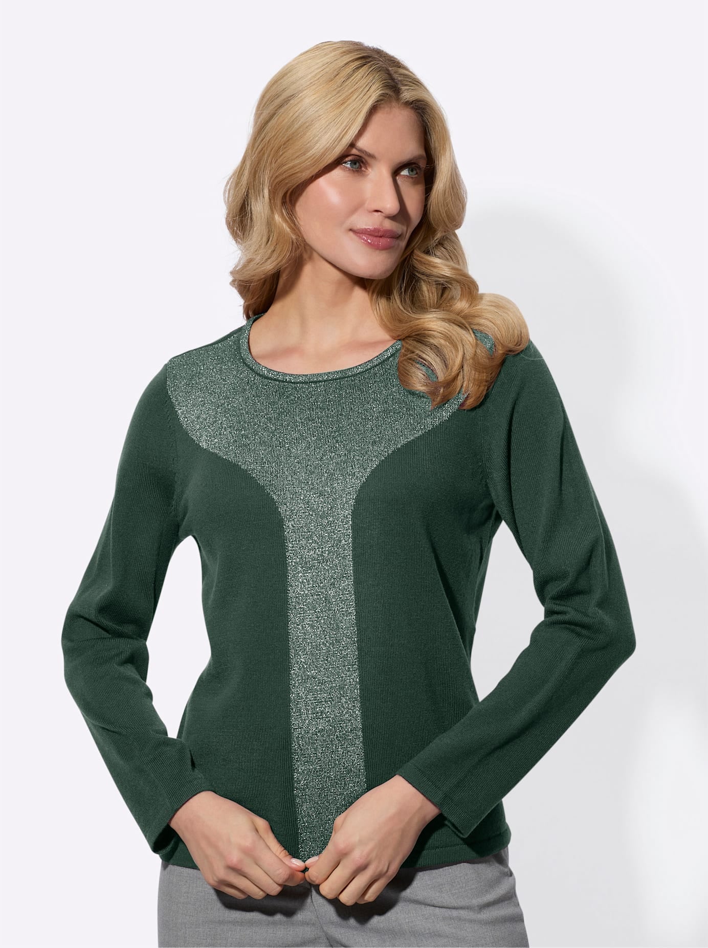 Classic Basics Strickpullover "Langarm-Pullover" günstig online kaufen