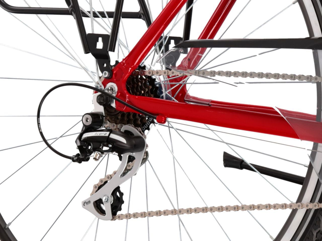 Kross Trekkingrad »Trekkingrad Trans 3.0 rot 21 Gänge«, 21 Gang, Shimano, ACERA M3020 Schaltwerk, Kettenschaltung