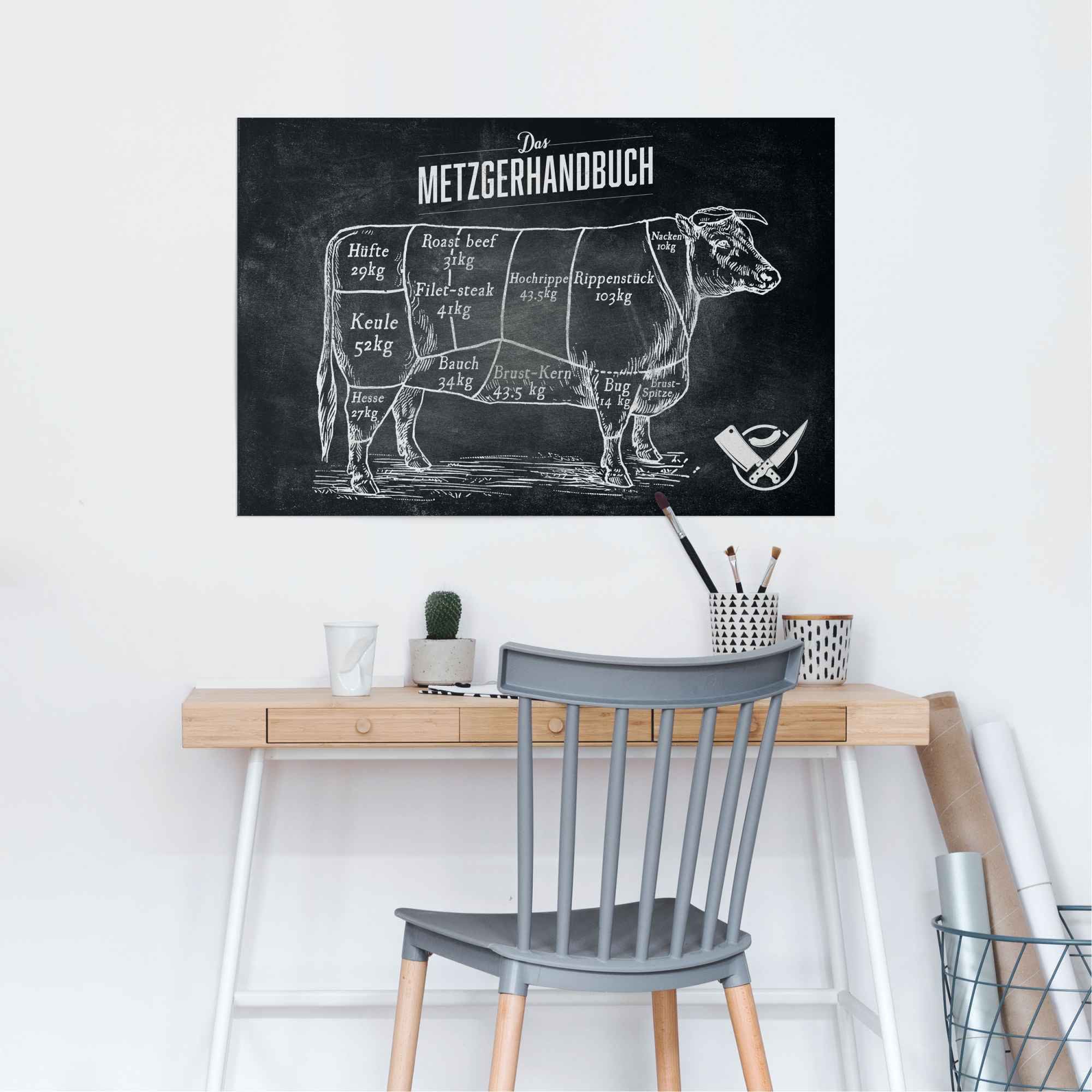 Reinders! Poster »Das Metzgerhandbuch«, (1 St.) bestellen | BAUR