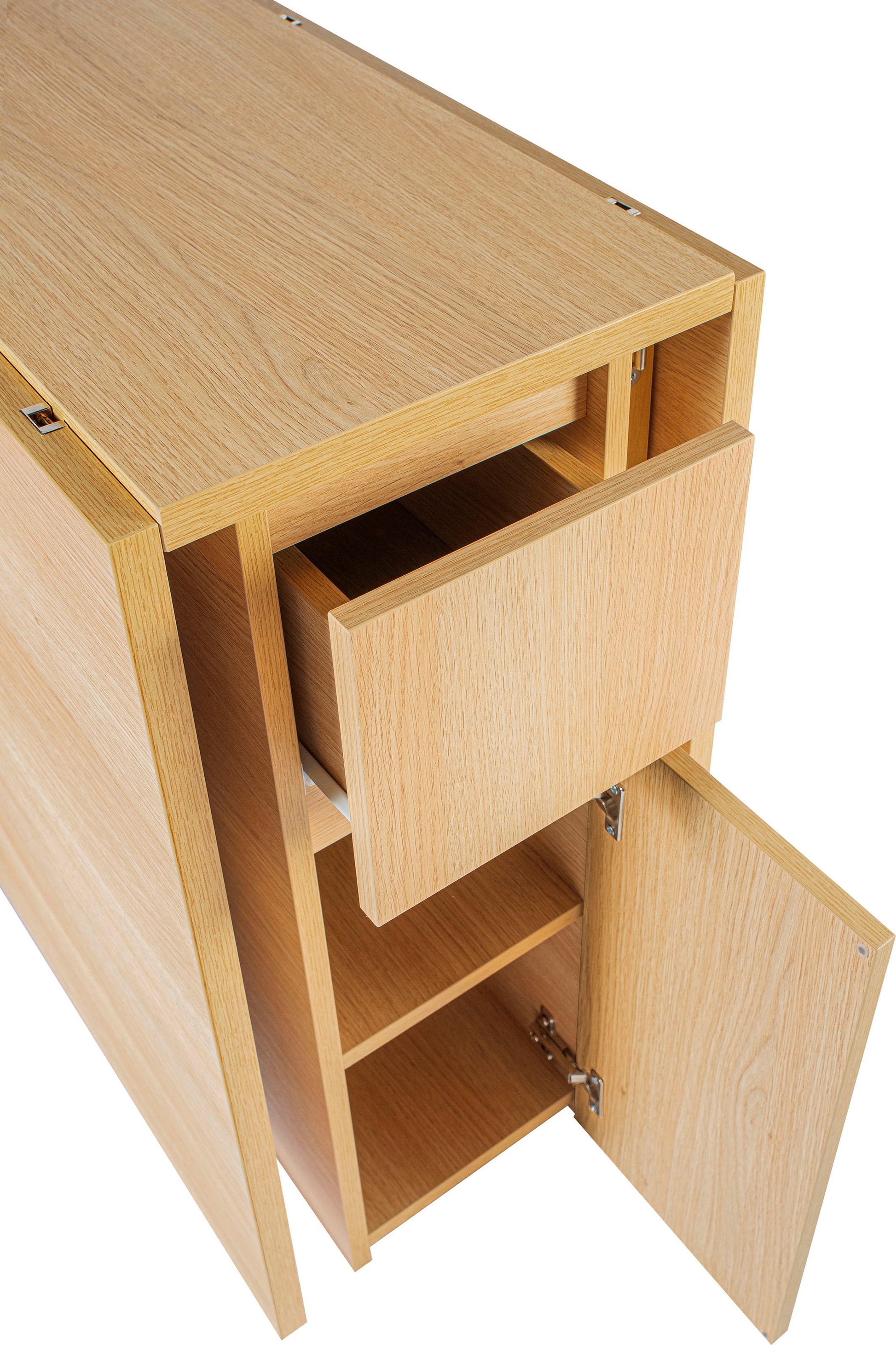 Woodman Esstisch »Jasper«, mit einer rechteckigen Tischplatte und Auszugsfunktion, Breite 90 cm