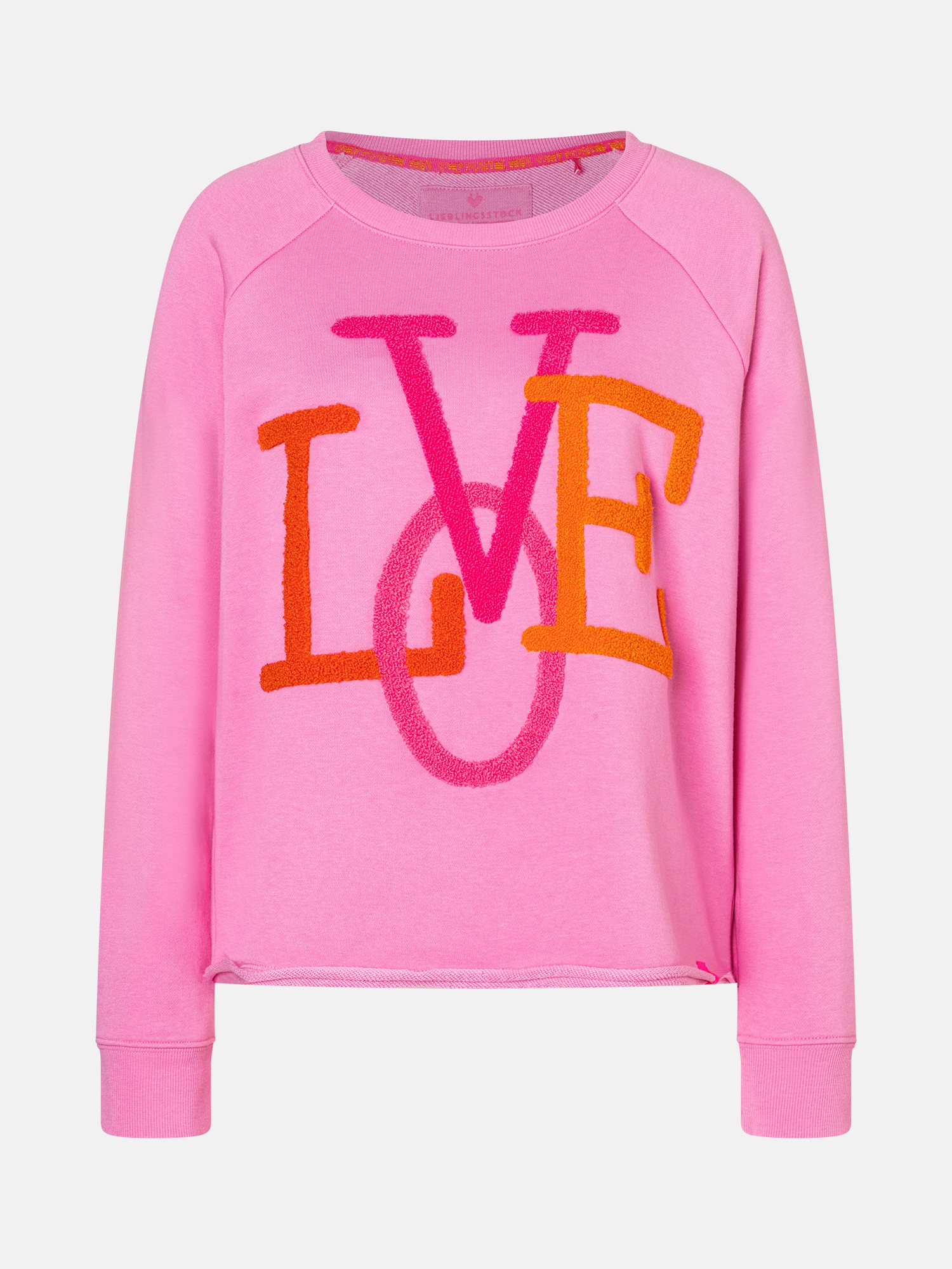 Lieblingsstück Sweatshirt »BirdieL«, mit LOVE-Applikation, Rundhals
