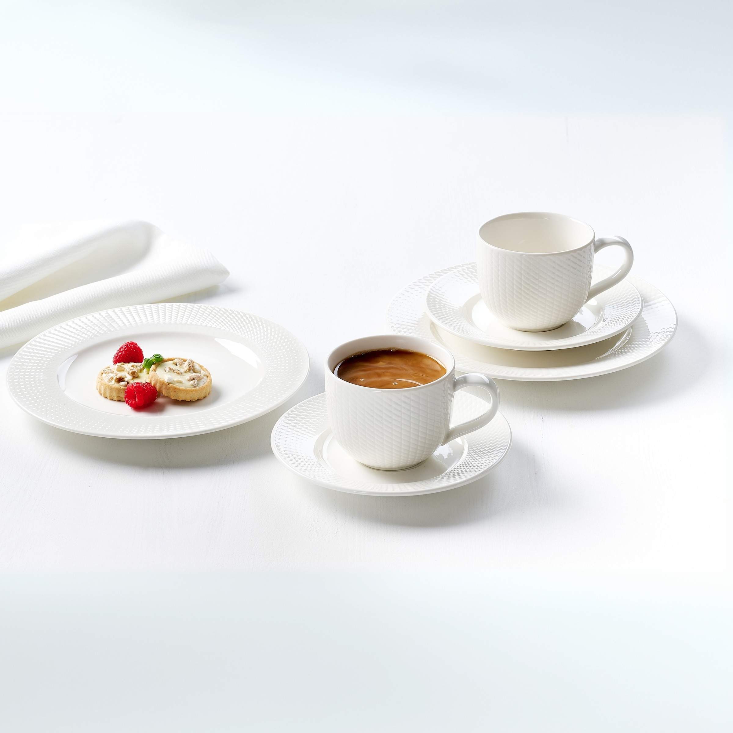 Ritzenhoff & Breker Kaffeeservice »Saphir«, (Set, 18 tlg.), aus Porzellan für 6 Personen