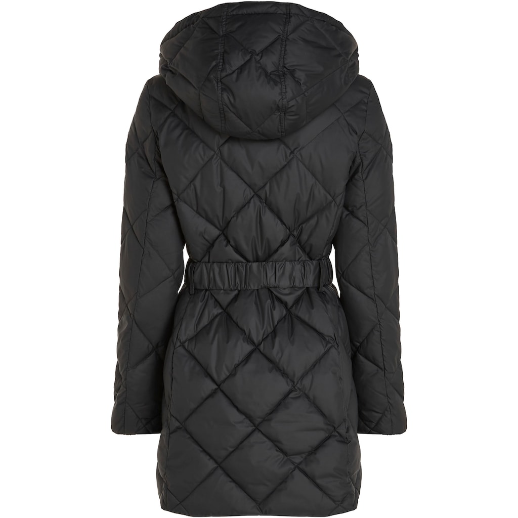 Tommy Hilfiger Steppmantel »ELEVATED BELTED QUILTED COAT«