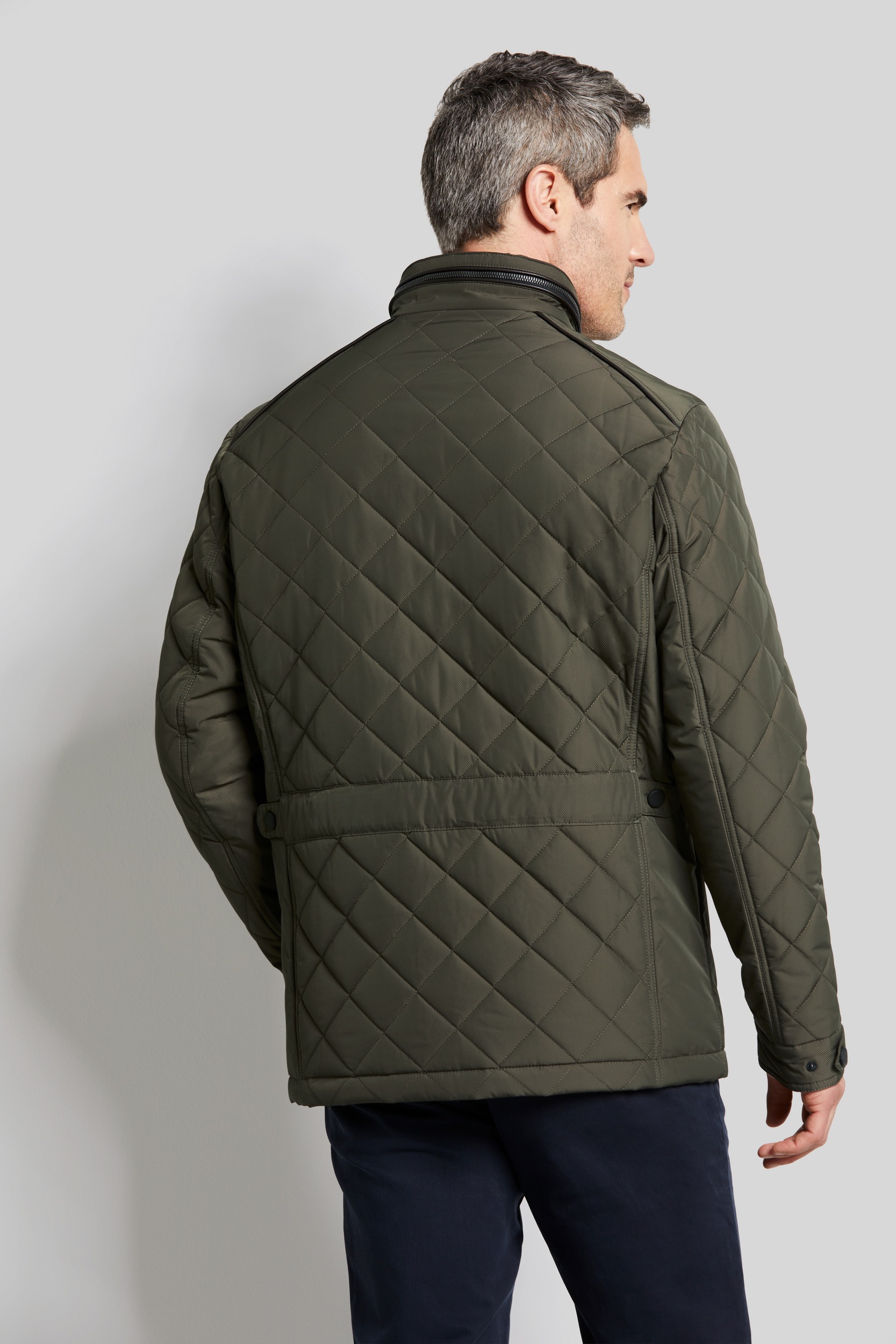 bugatti Kurzjacke ohne Kapuze im Rautenstepp günstig online kaufen