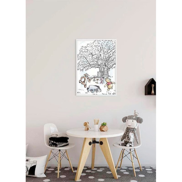 Komar Poster »Winnie Pooh Playground«, Disney, (1 St.), Kinderzimmer,  Schlafzimmer, Wohnzimmer | BAUR