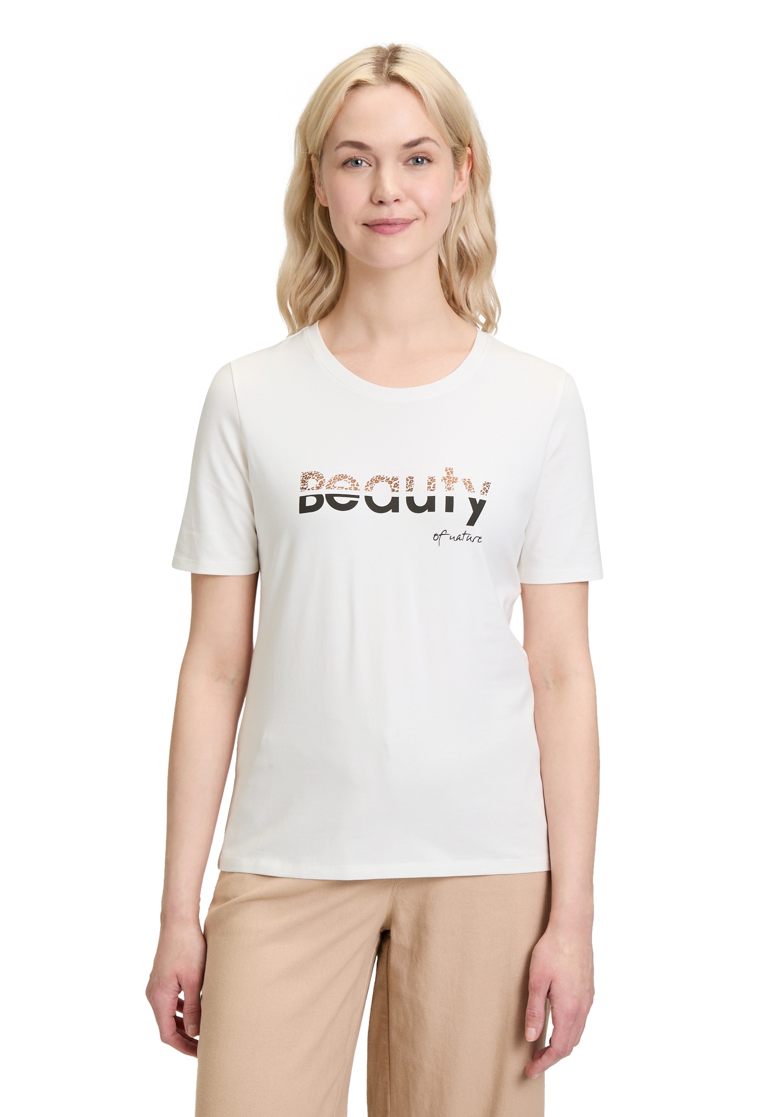 Betty Barclay Kurzarmshirt "Betty Barclay Damen Basic Shirt mit Aufdruck", günstig online kaufen