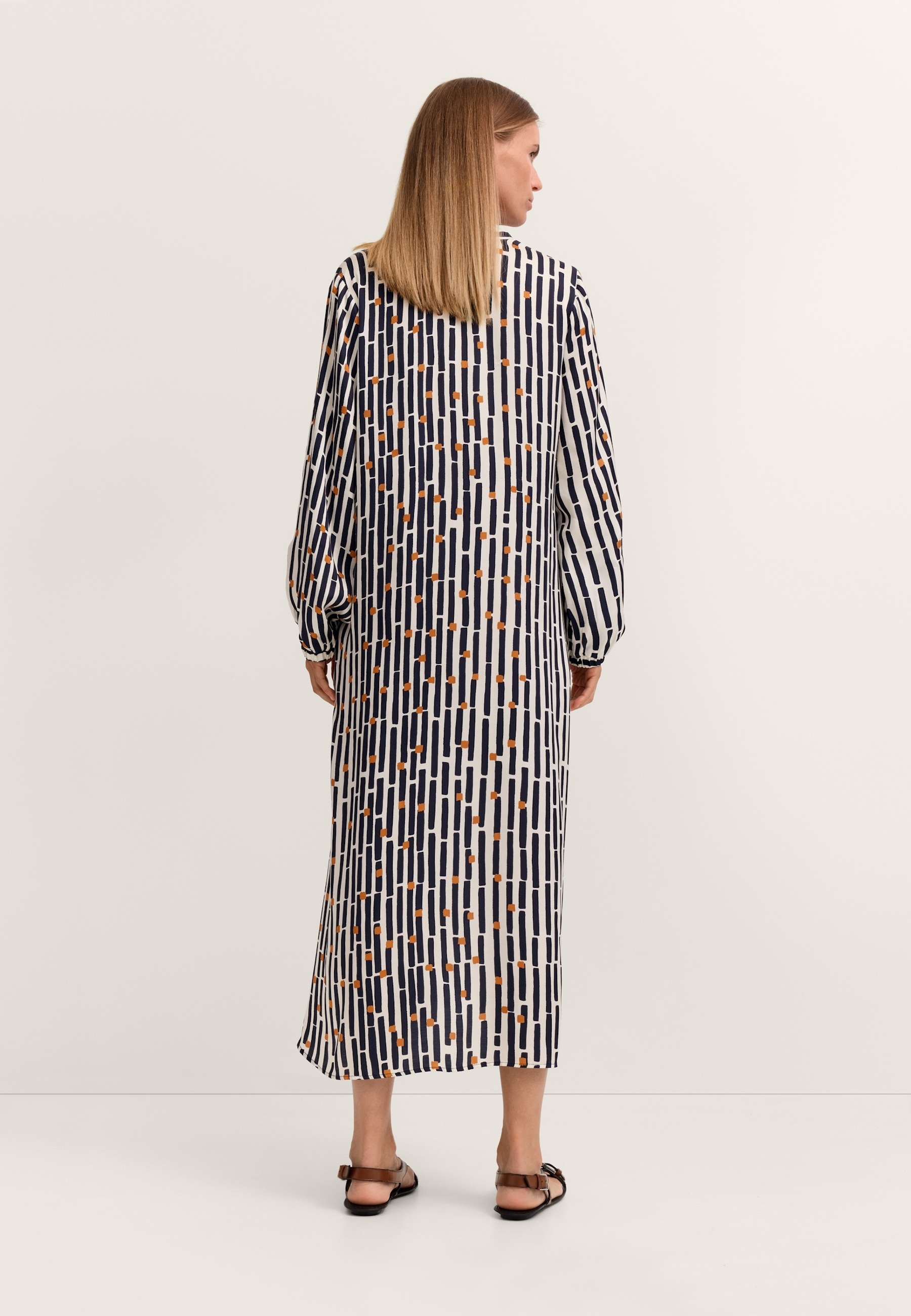 bugatti Blusenkleid Modern Fit mit Print günstig online kaufen