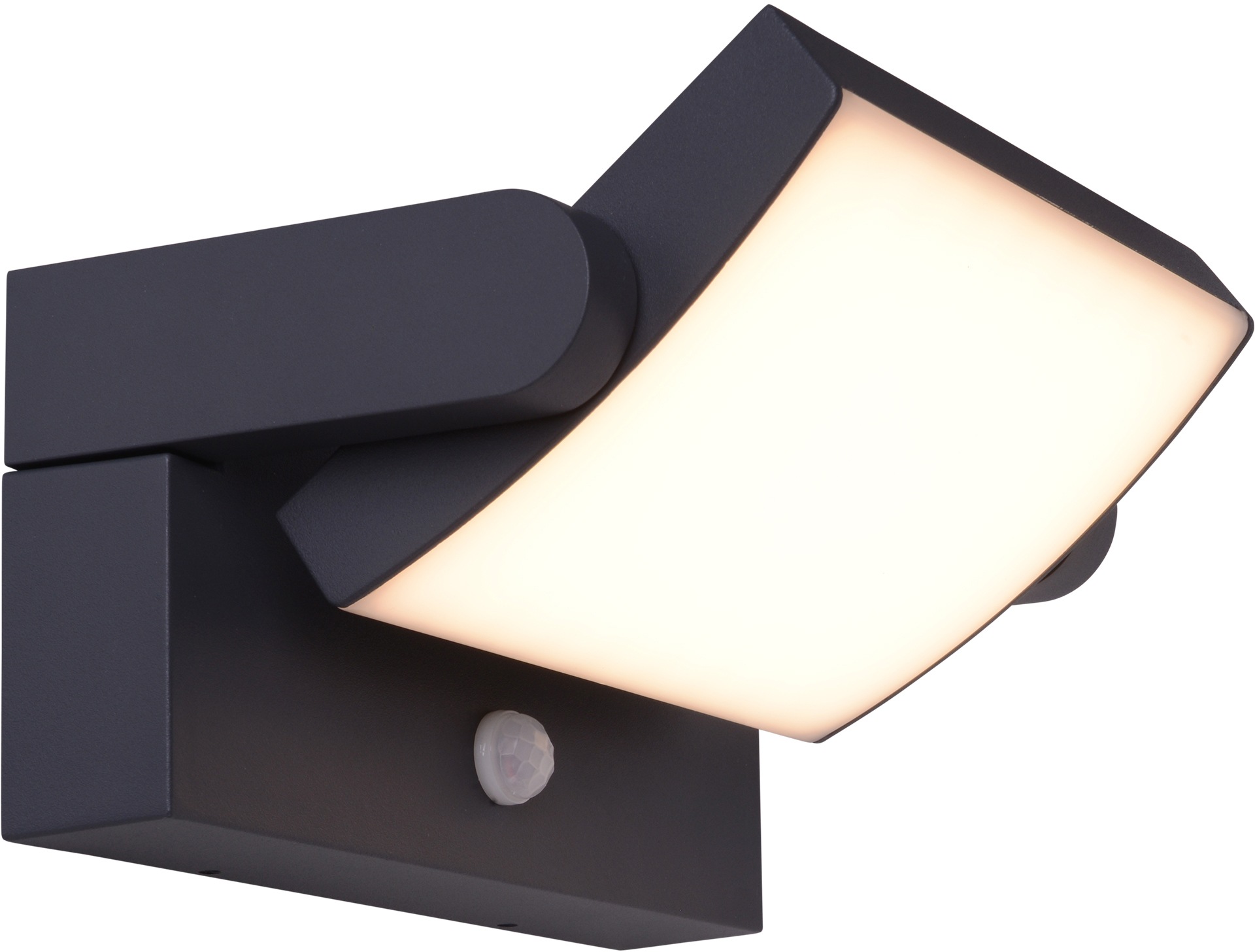 näve LED Außen-Wandleuchte Motus, 1 St., Warmweiß