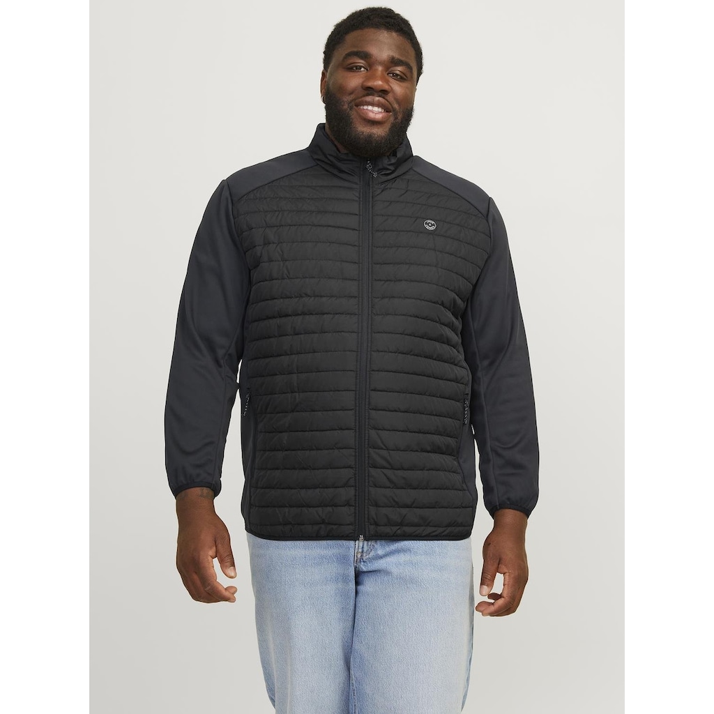 Jack & Jones PlusSize Hybridjacke »JJEMULTI QUILTED COLLAR NOOS PLS«, mit Kapuze