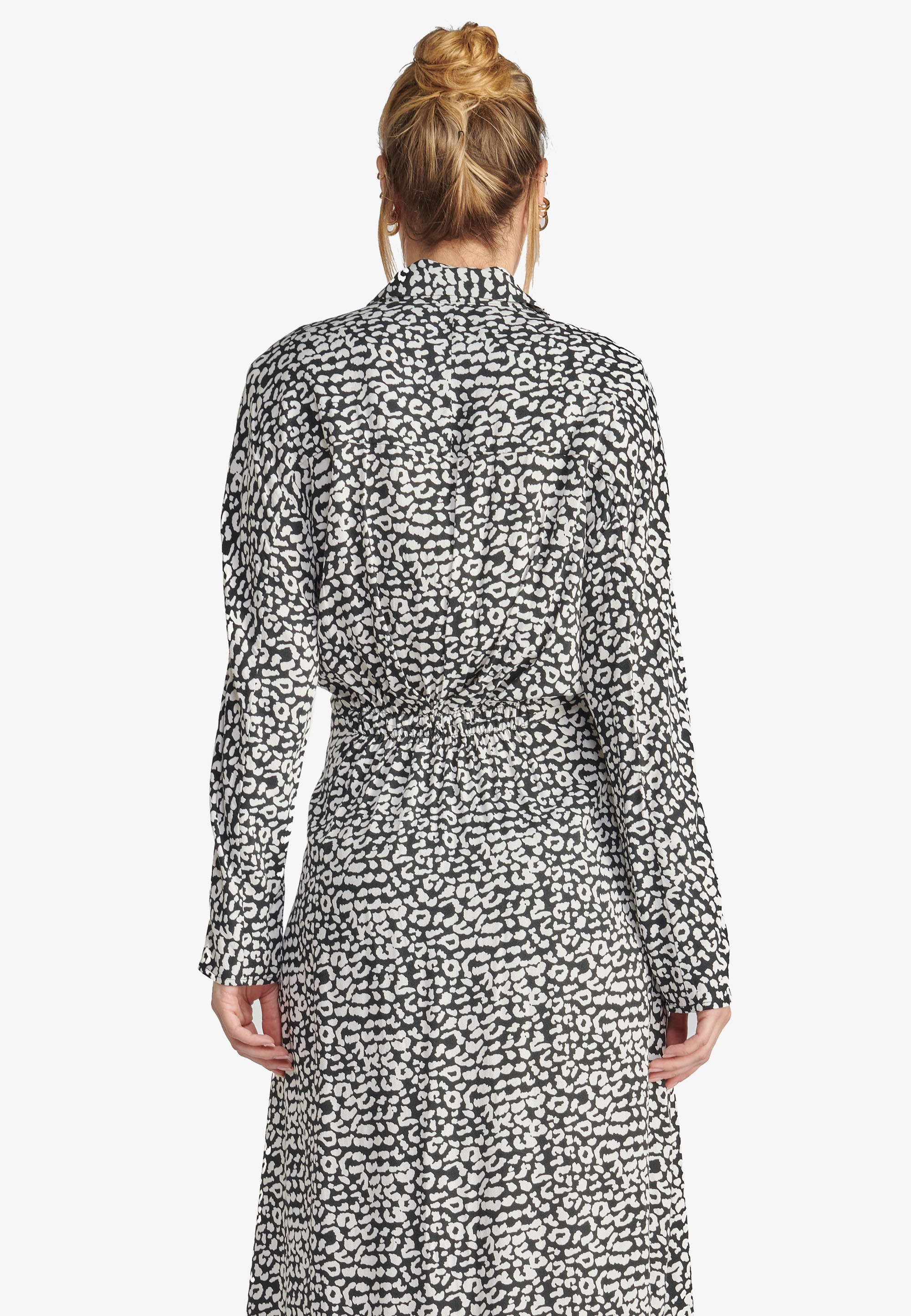 Le Temps Des Cerises Jerseykleid »ABYSS«, mit trendigem Allover-Muster