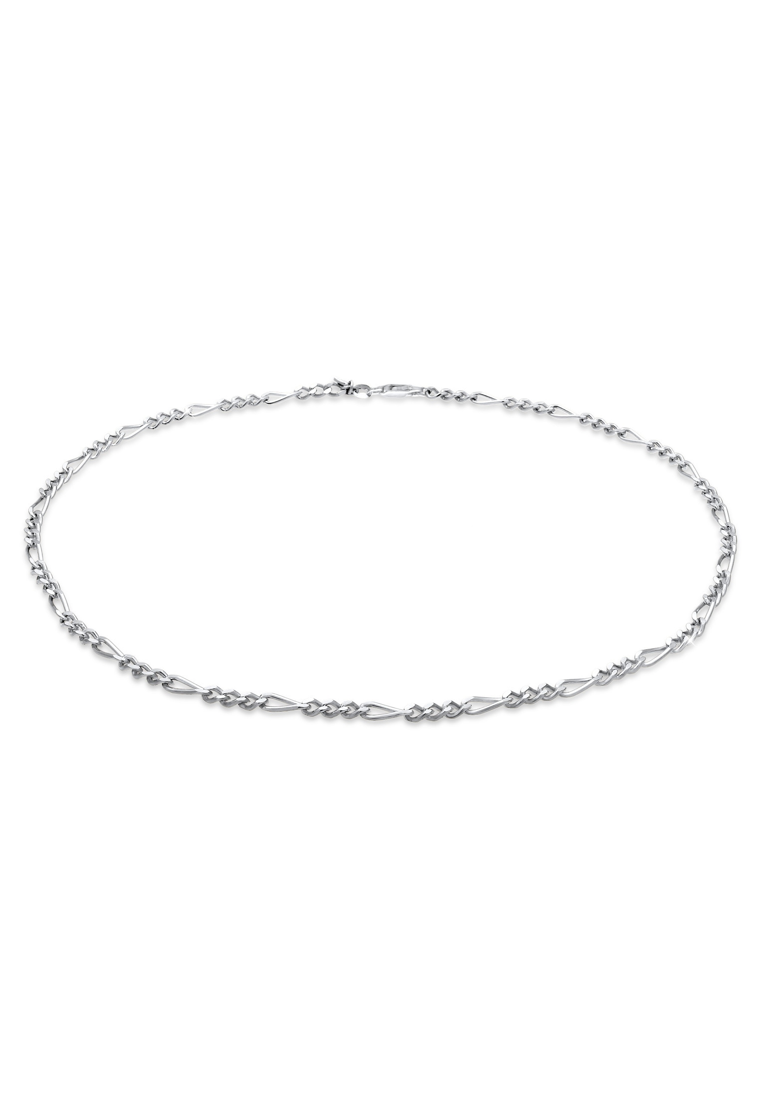 Kette ohne Anhänger »Choker Figarokette 925 Silber«