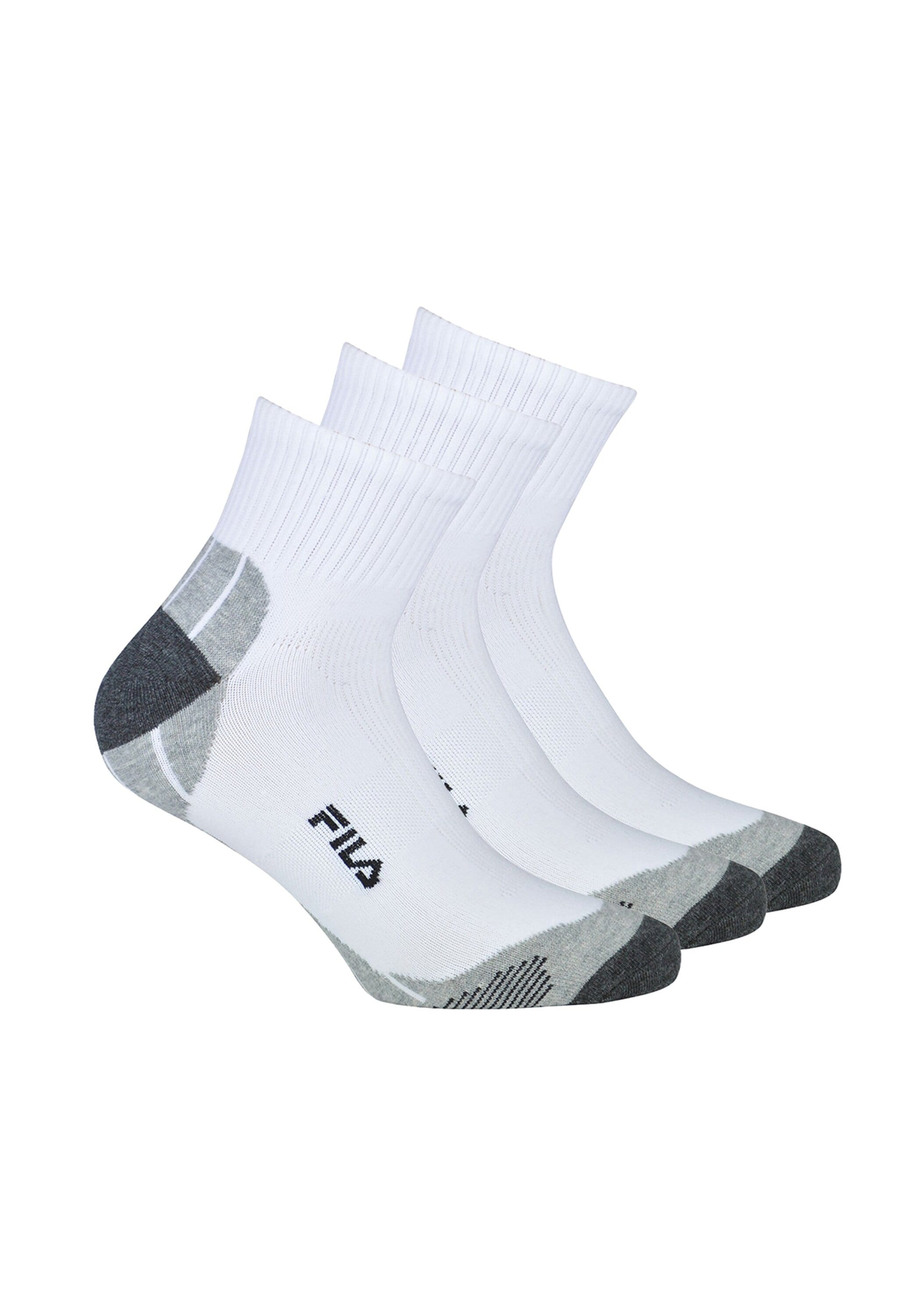 Fila Kurzsocken "Socken FILA QUARTER UNISEX SOCKS MULTISPORT 3P 3er Pack" günstig online kaufen