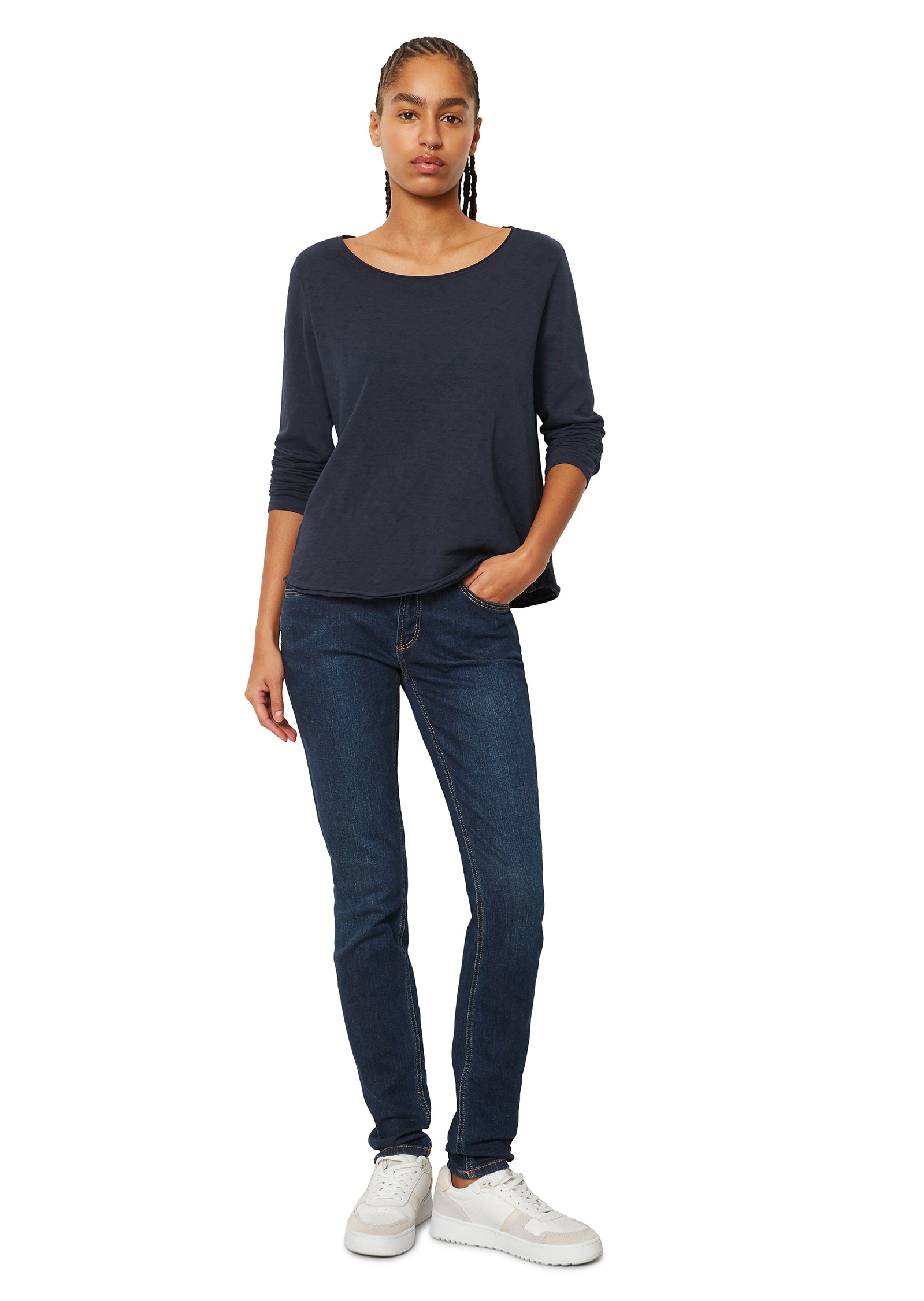 Marc O'Polo DENIM Langarmshirt »aus Organic Cotton«