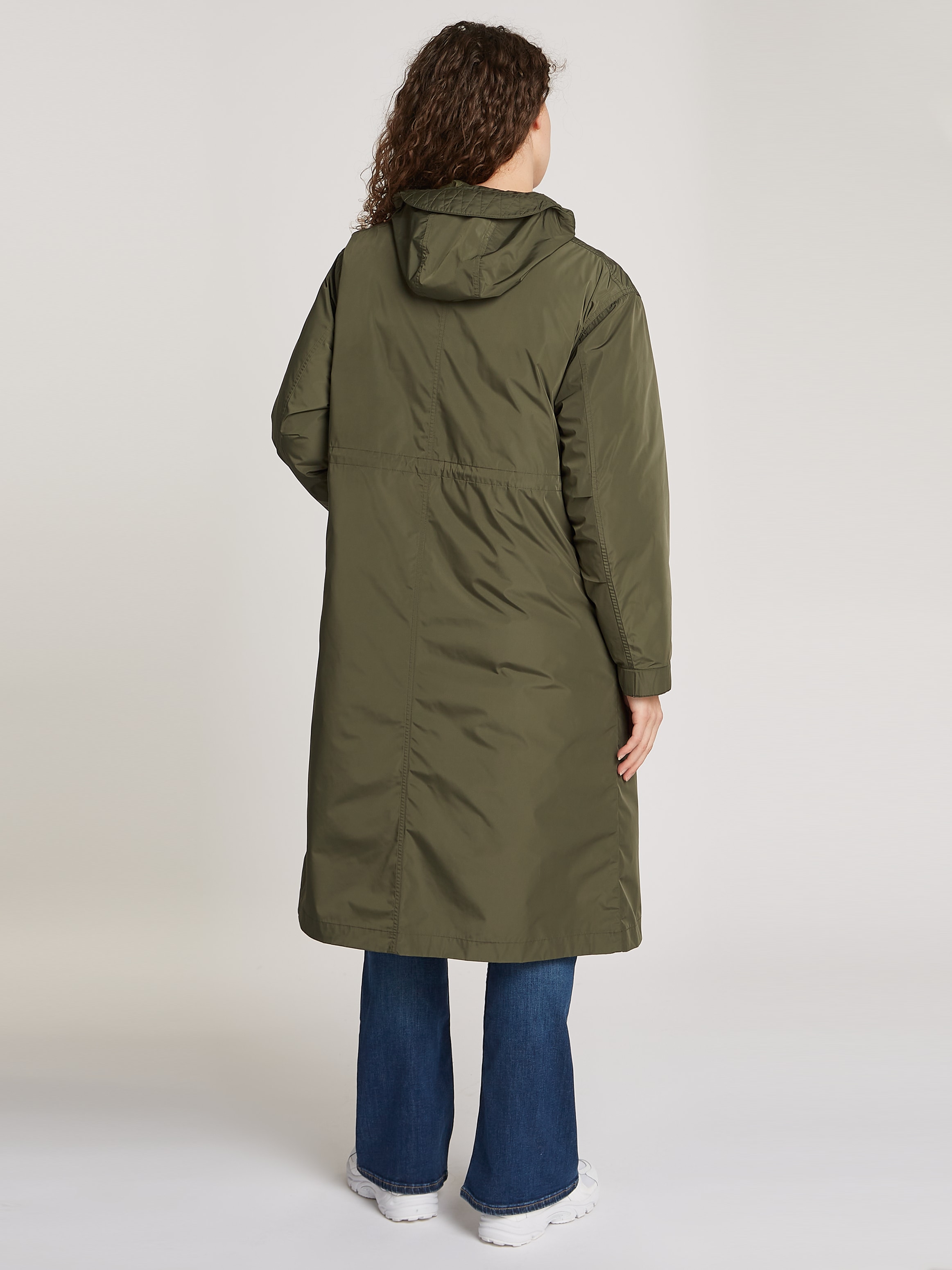 Tommy Jeans Trenchcoat "TJW 2 IN 1 TECHNICAL COAT", mit Logodruck günstig online kaufen