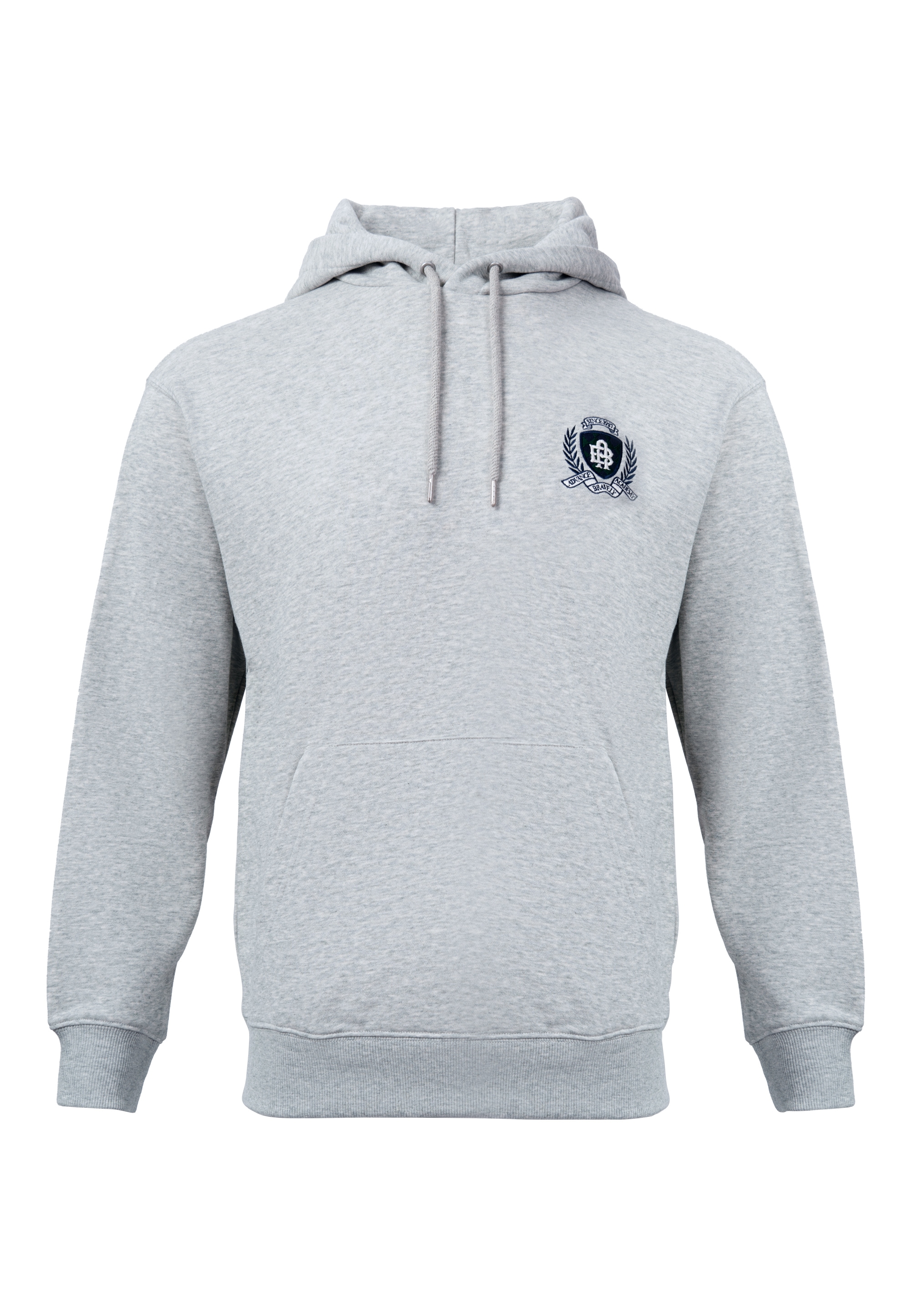 GIORDANO Kapuzensweatshirt, mit stilvoller EMB-Logostickerei