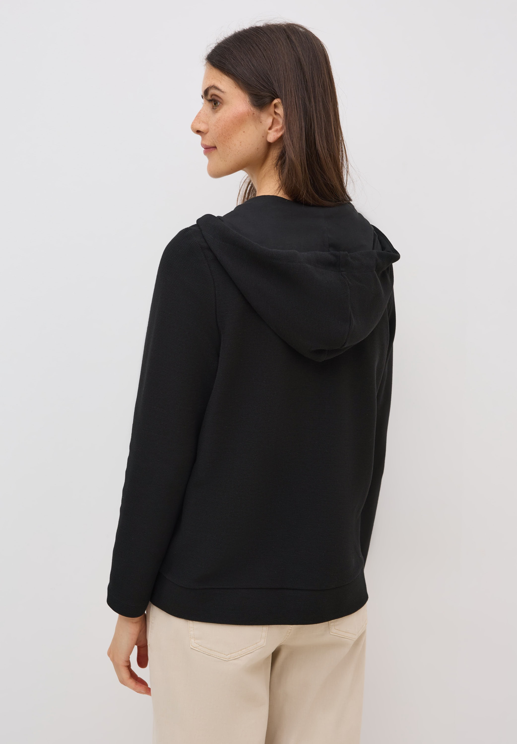 Cecil Sweatjacke, mit Kängurutasche