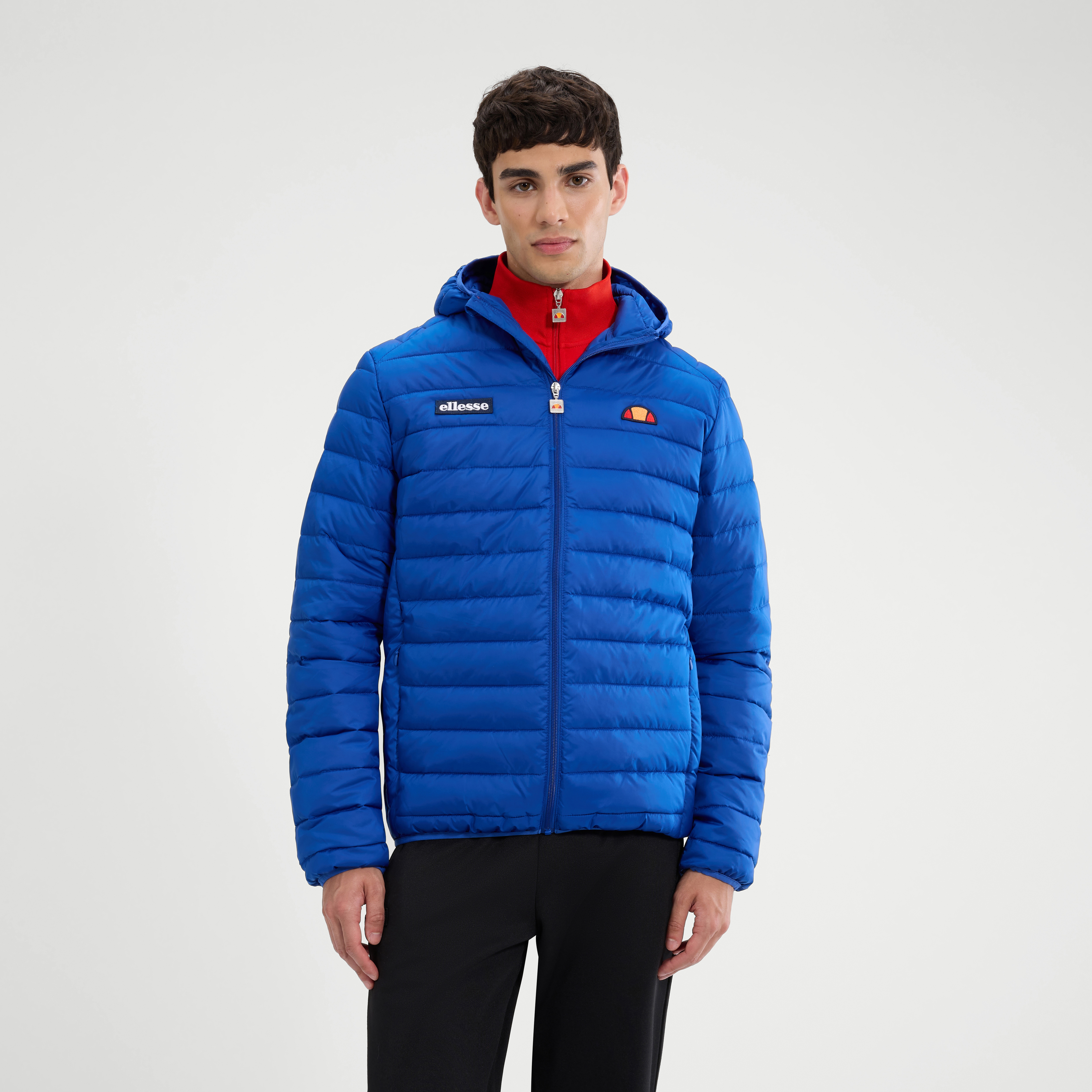 Ellesse Outdoorjacke "Lombardy Padded Jacket" mit Kapuze mit hochschließendem Kragen, wasserabweisend