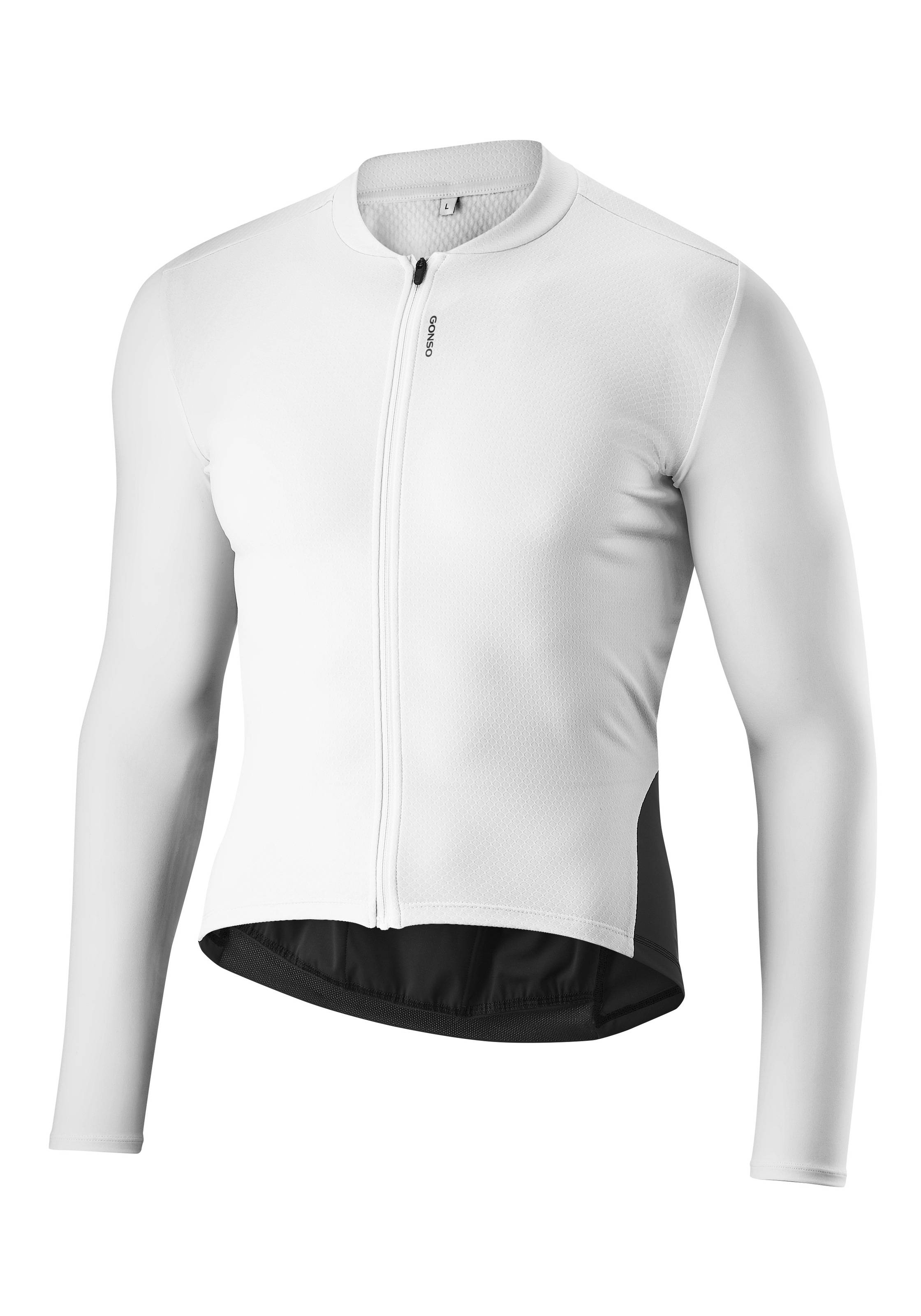 Gonso Radtrikot »SITIVO Jersey Longsleeve M« Herren Fahrradtrikot langarm, Full-Zip Trikot, Tight Fit